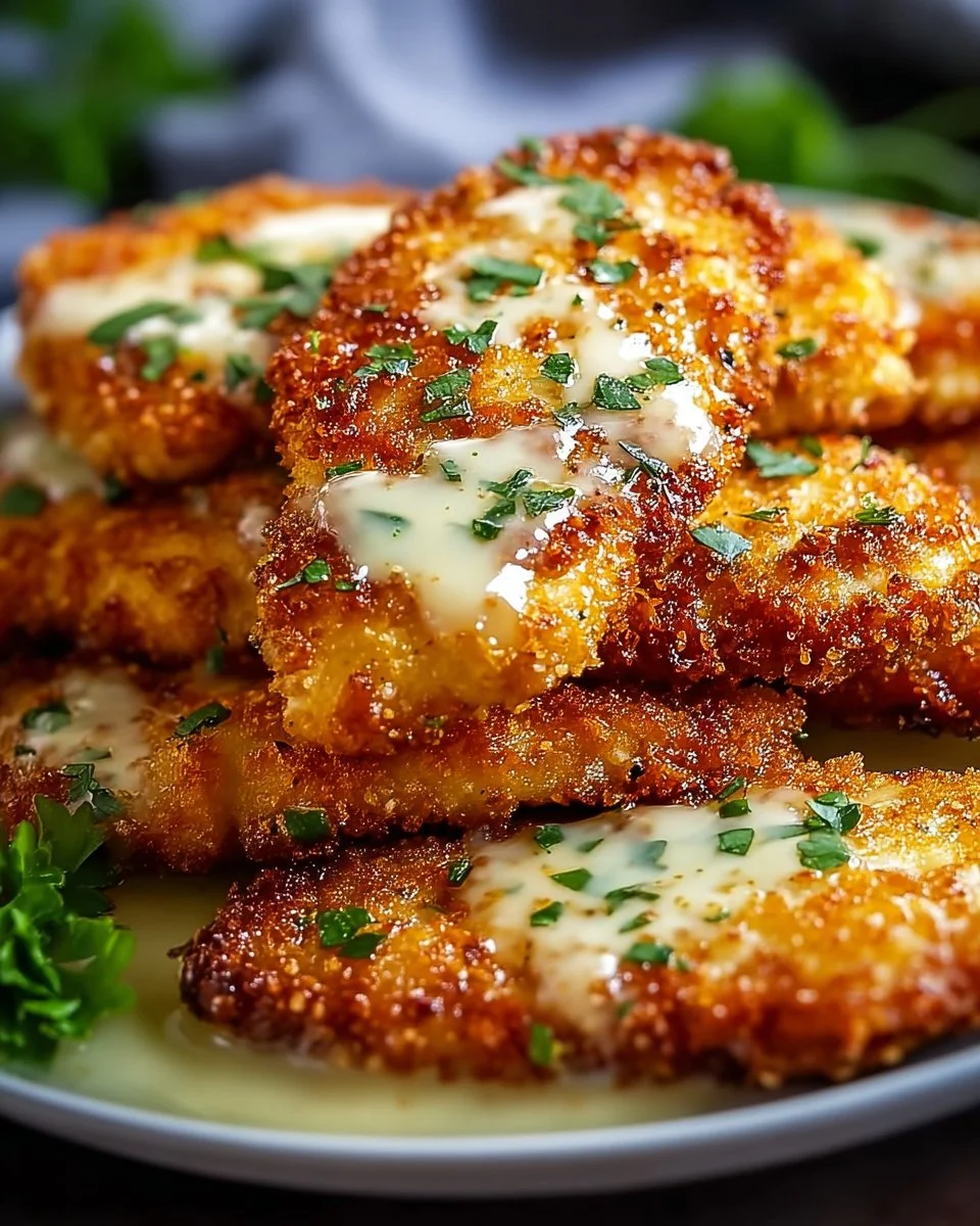 Delicious Cheesecake Factory Chicken Romano copycat recipe with crispy coating