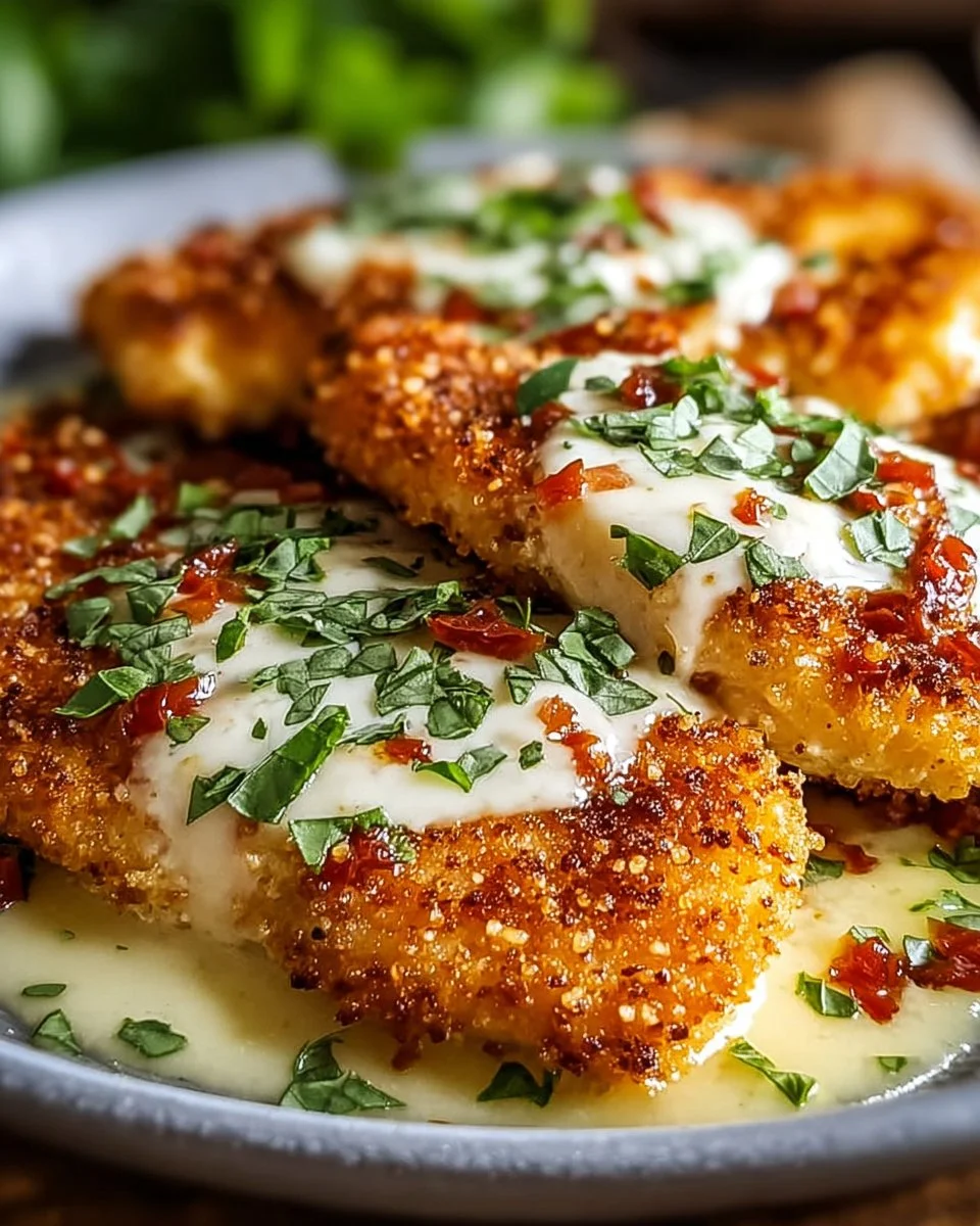 Crispy Chicken Romano inspired by the Cheesecake Factory recipe