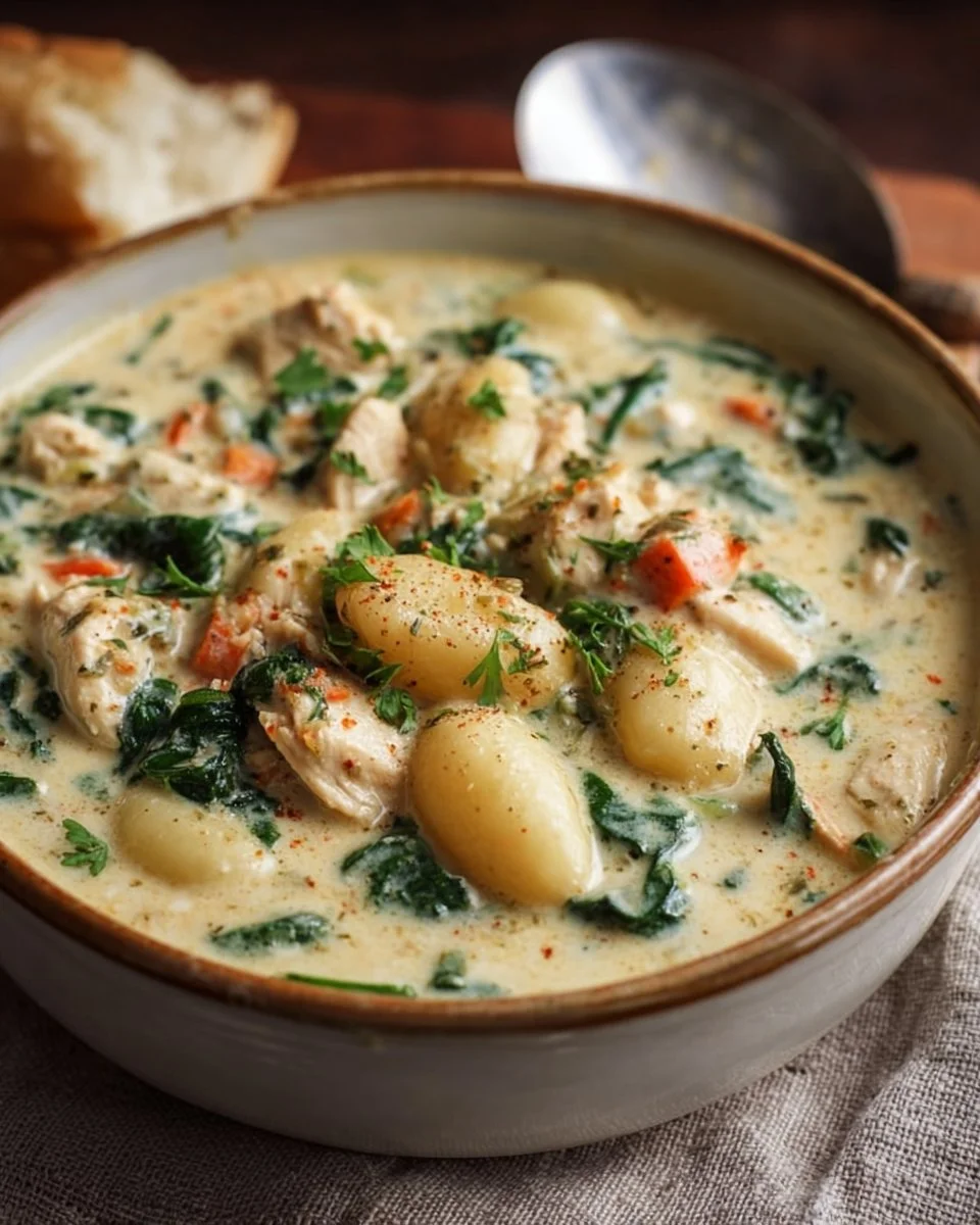 Chicken Gnocchi Soup Olive Garden Copycat