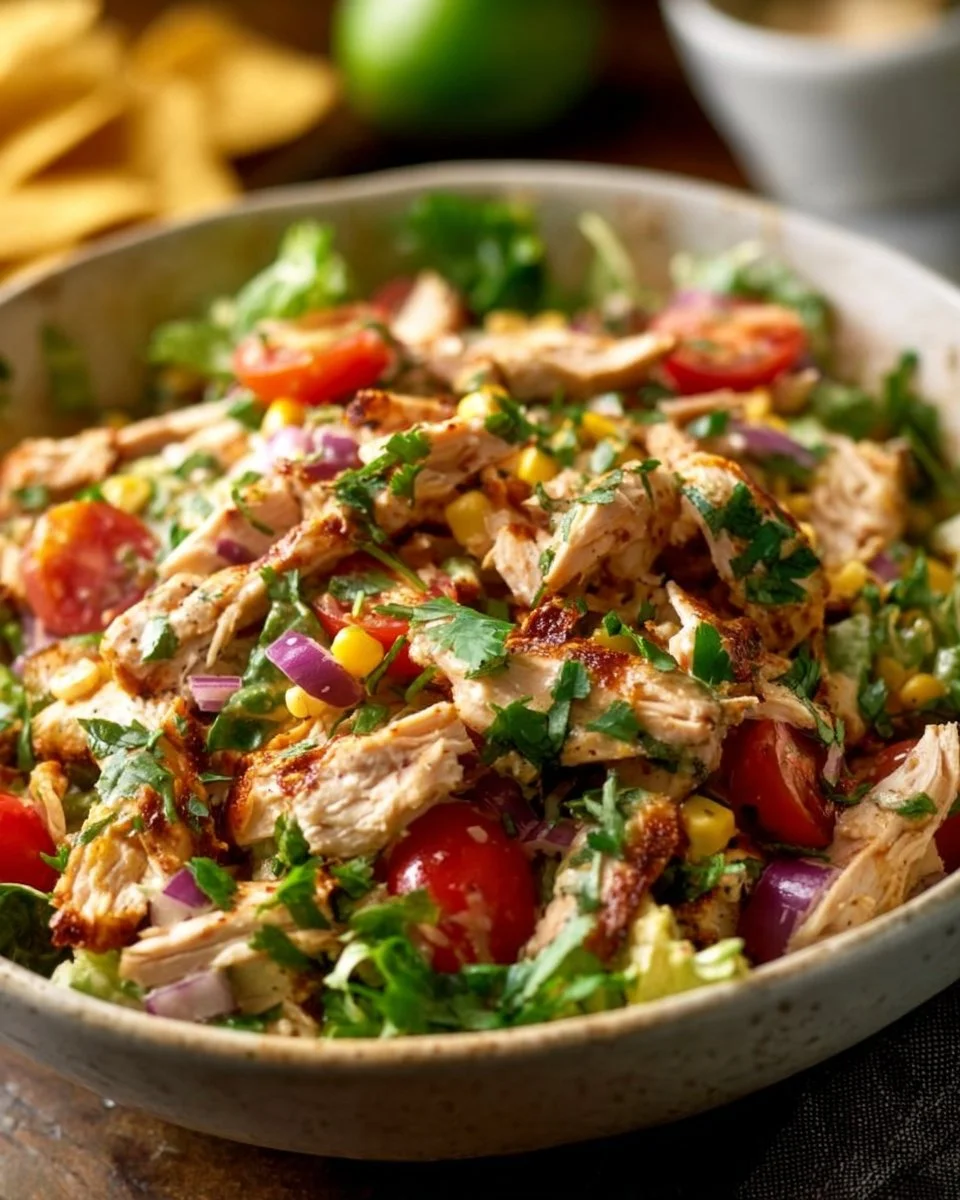 Chipotle Lime Chicken Salad