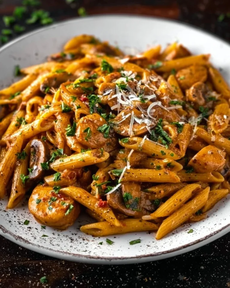 Delicious serving of Copycat Pasta Da Vinci recipe with fresh ingredients