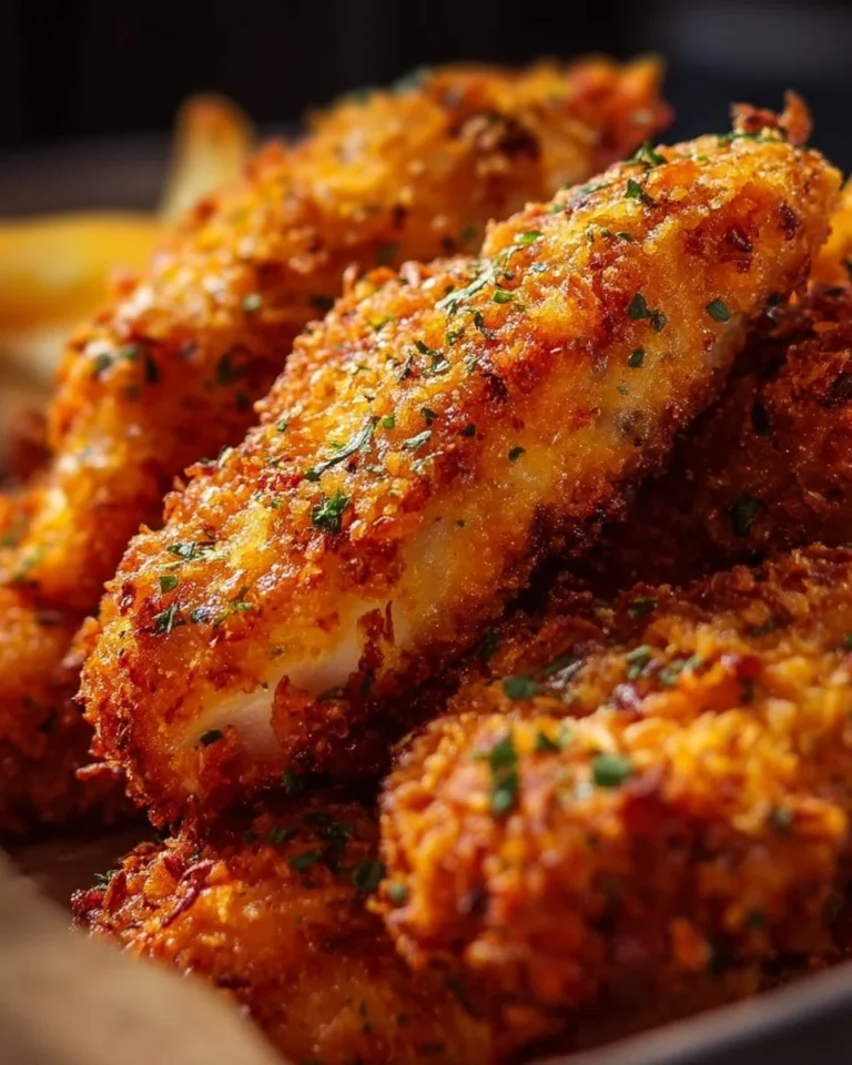Delicious Crack Chicken Tenders served with a side of dipping sauce