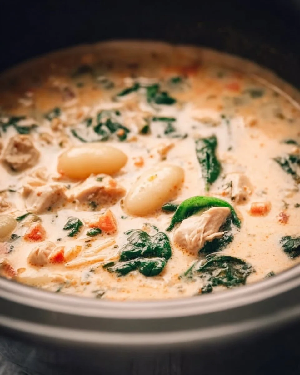 Crockpot Chicken Gnocchi Soup