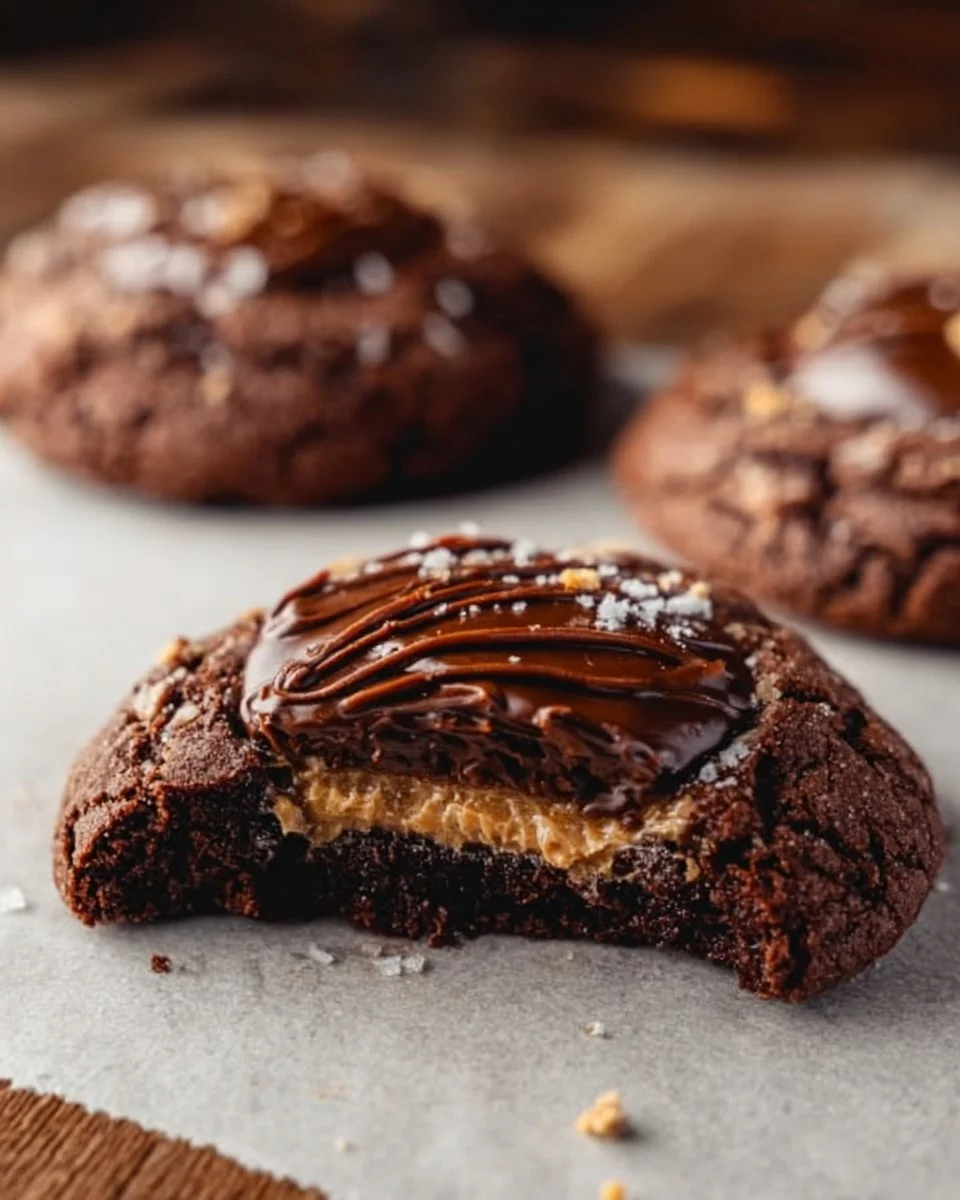 Crumbl Buckeye Brownie Cookie