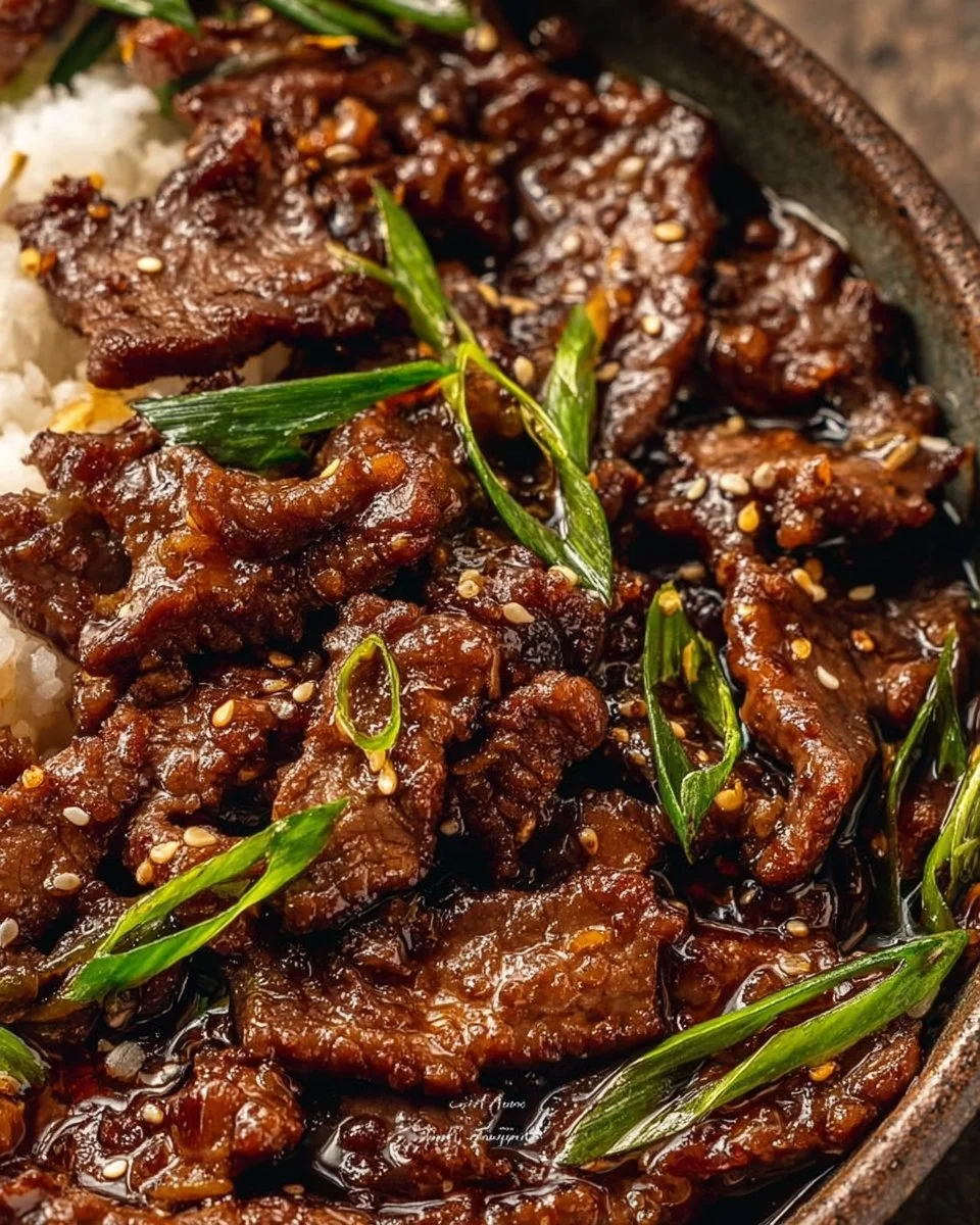 Easy Mongolian Beef