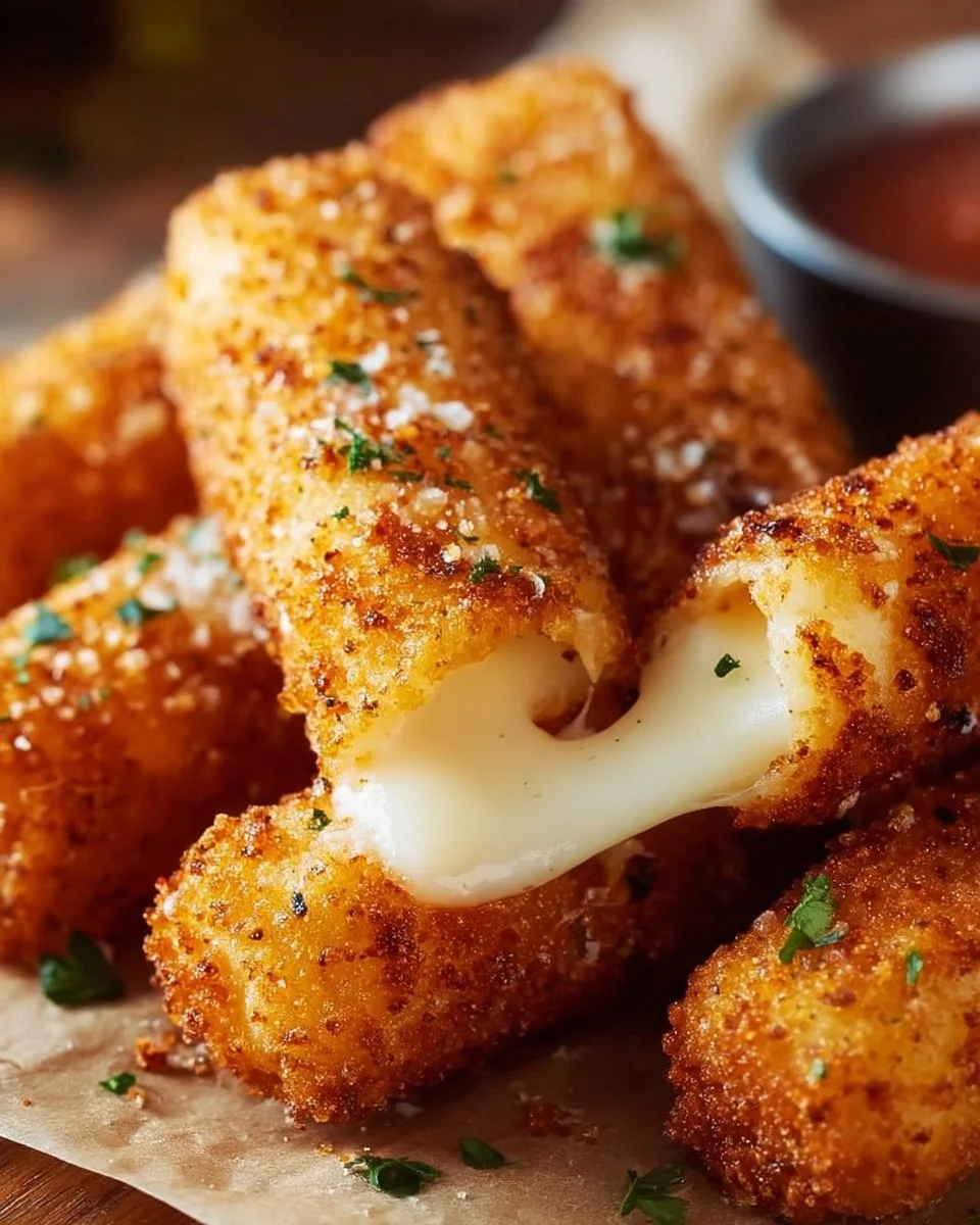 Irresistible Mozzarella Cheese Sticks