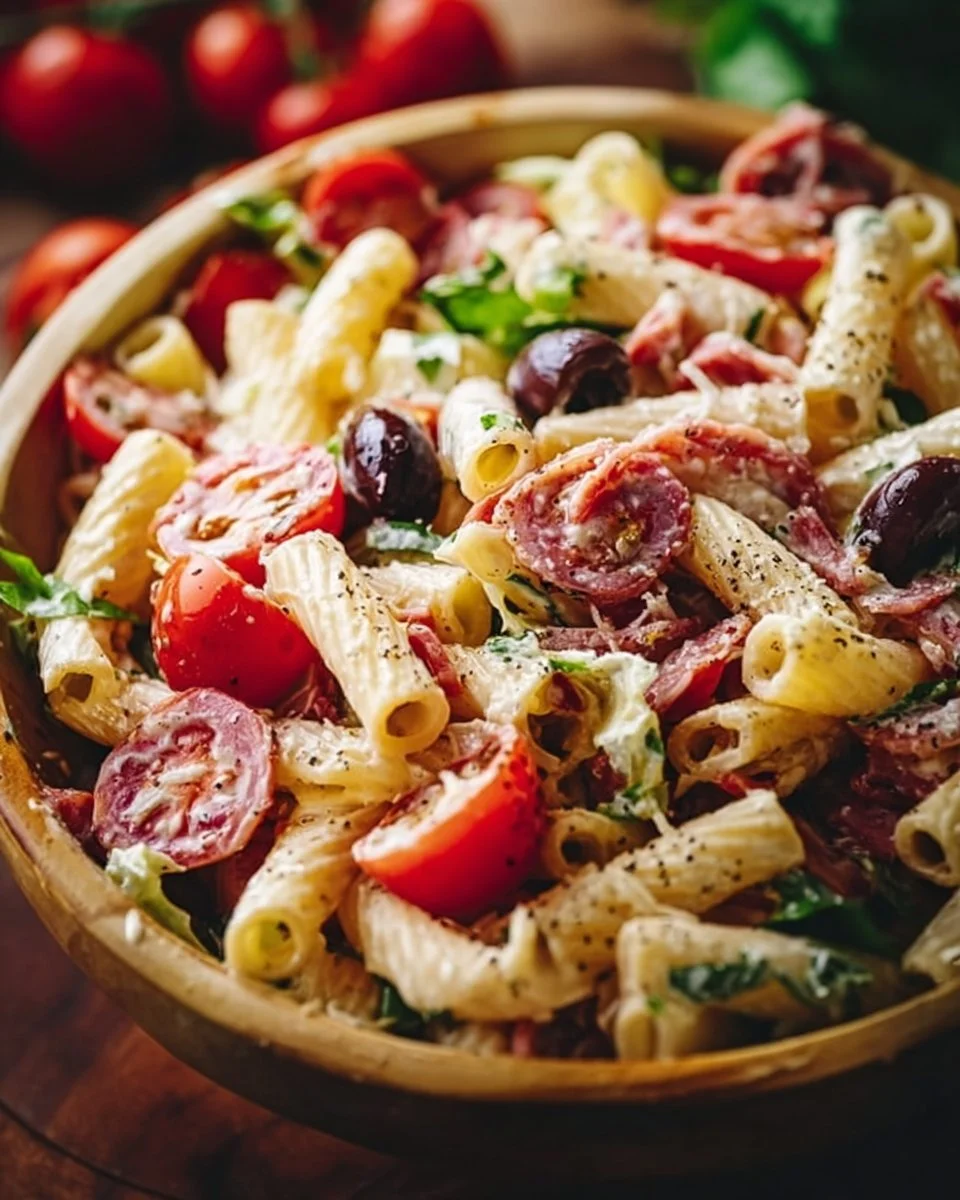Italian Grinder Pasta Salad