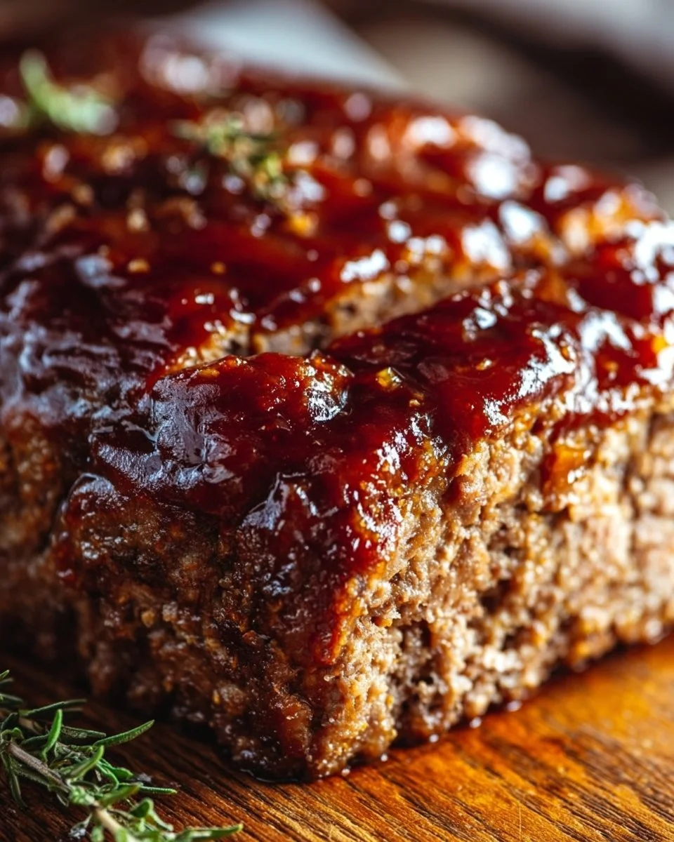 Meatloaf with Brown Sugar Glaze