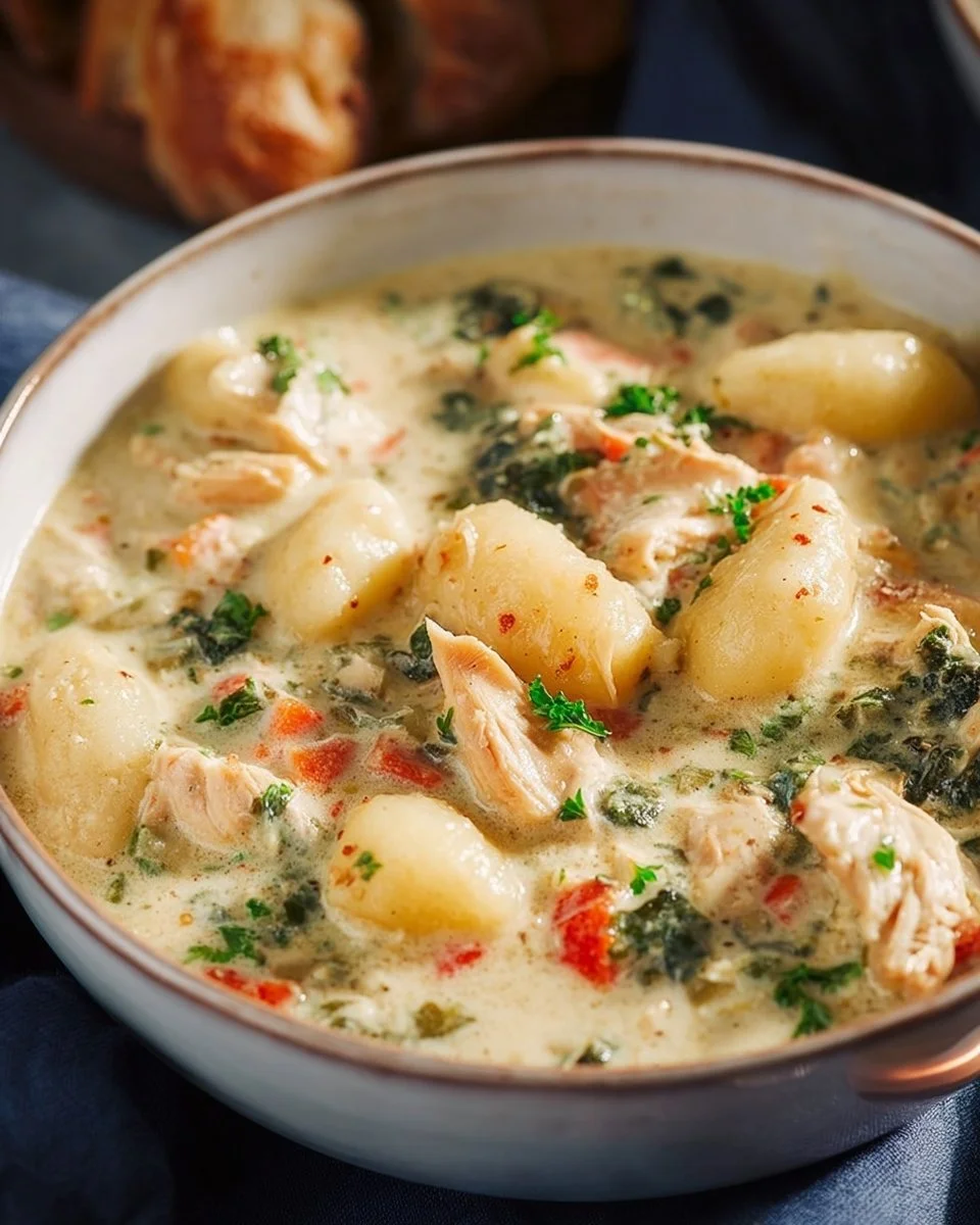 Olive Garden Chicken Gnocchi Soup
