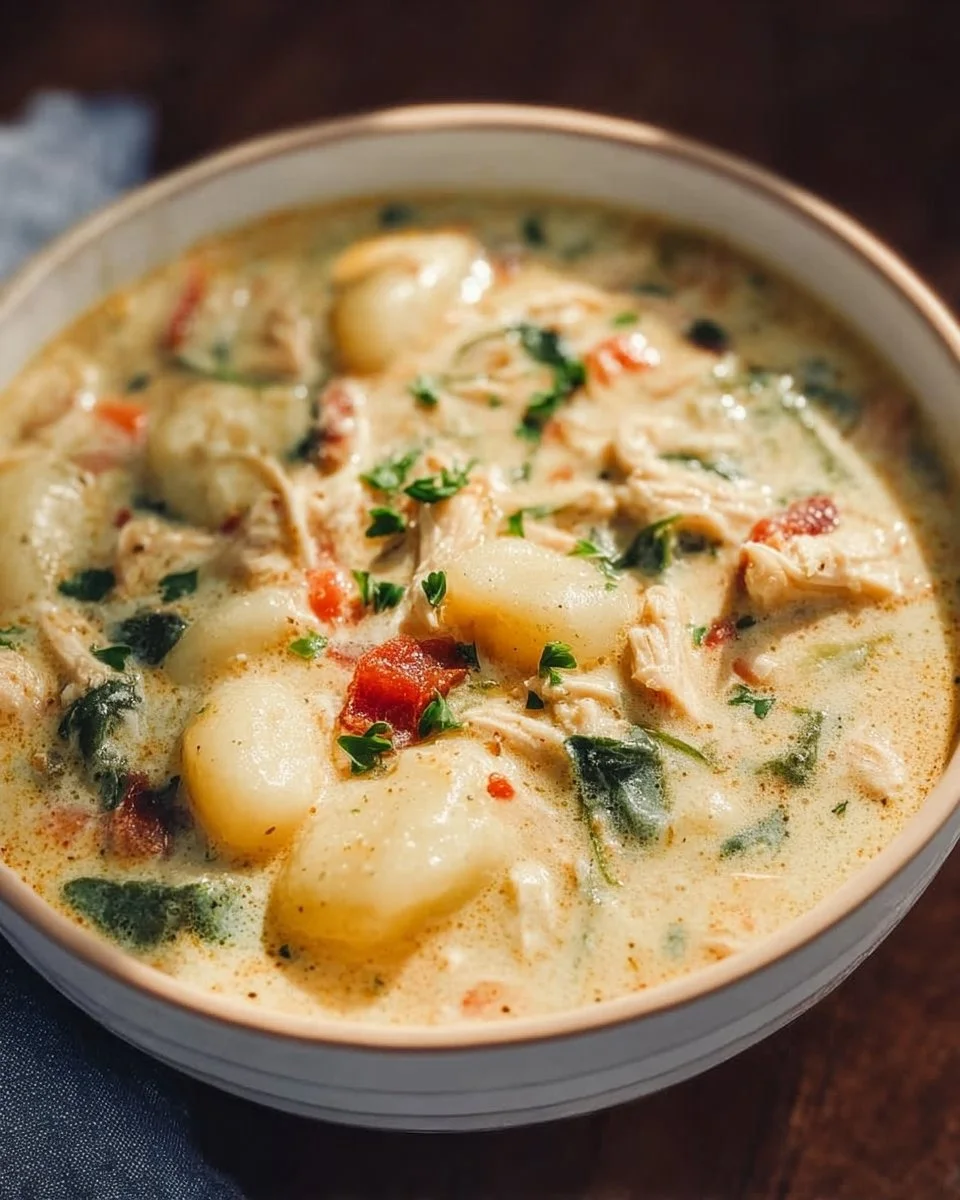 Olive Garden Chicken Gnocchi Soup
