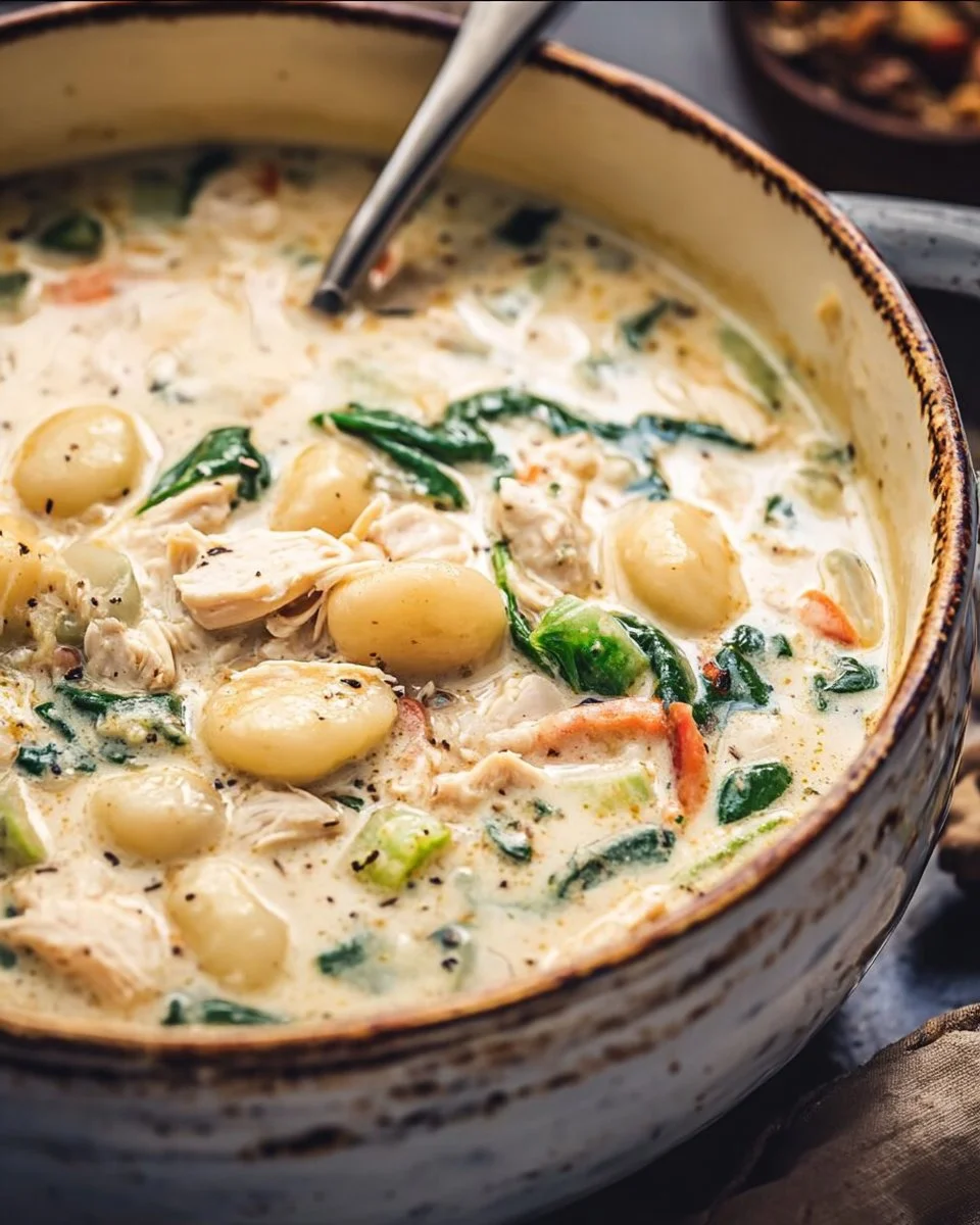 Olive Garden Chicken Gnocchi Soup
