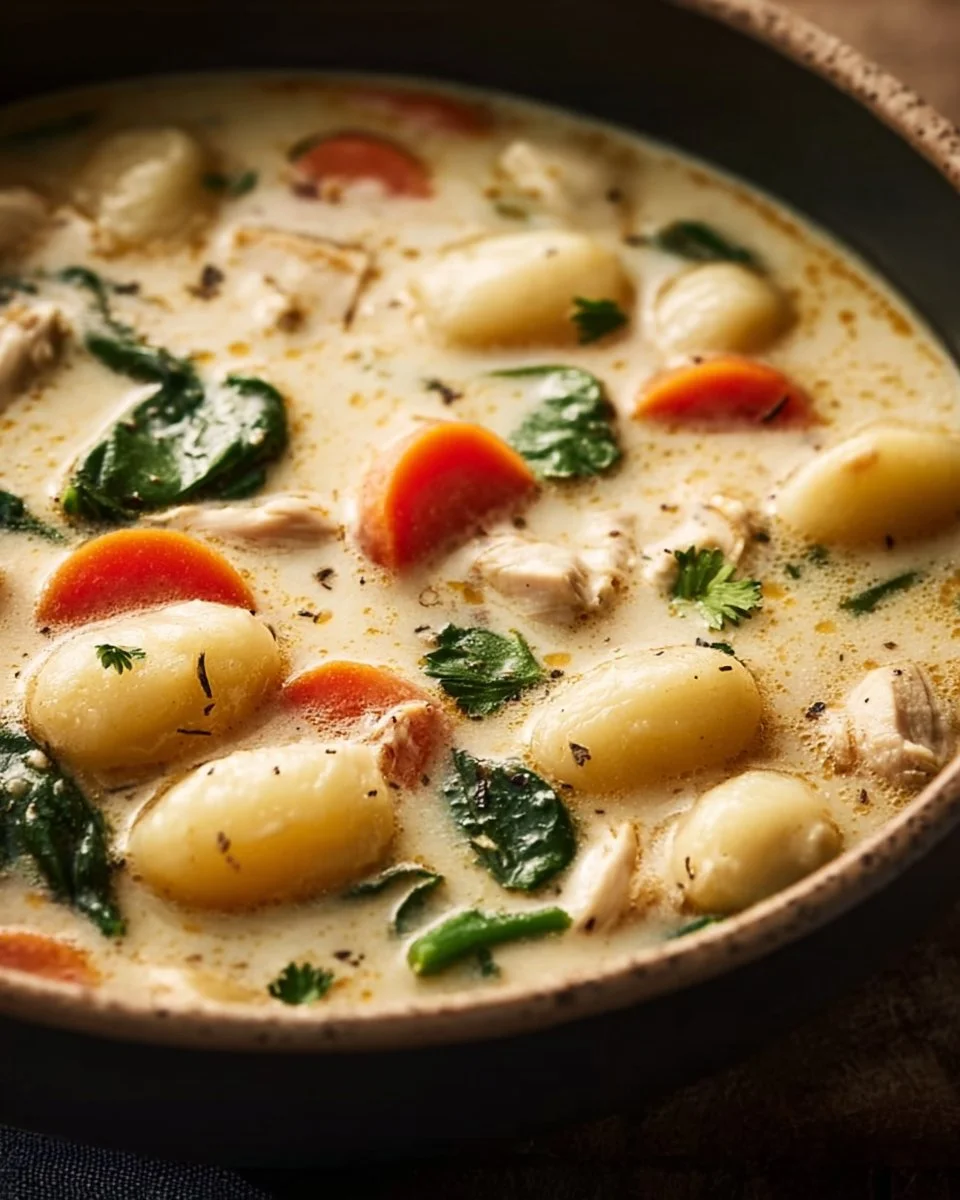 Olive Garden Style Chicken Gnocchi Soup