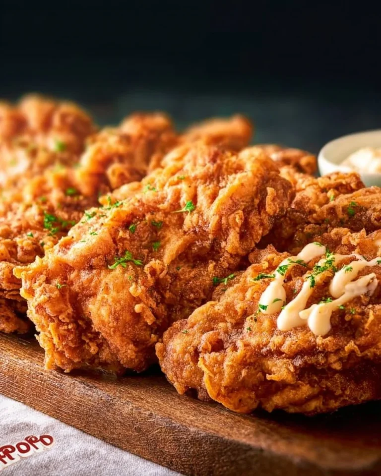 Outback Steakhouse's delicious Bloomin Fried Chicken served with sides