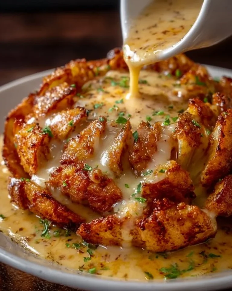 Homemade Bloomin' Onion inspired by Outback Steakhouse recipe
