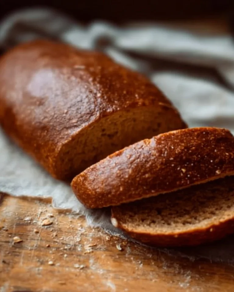 Homemade Outback Steakhouse Bread on a wooden table