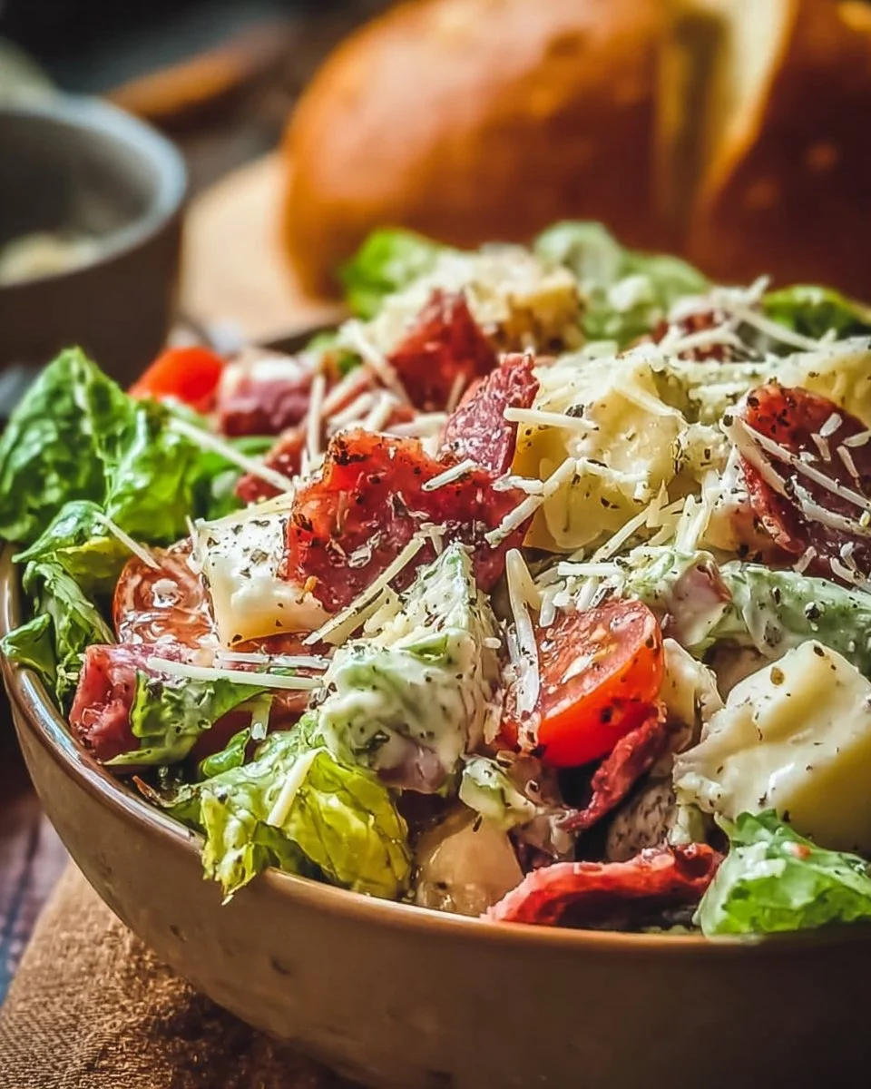 Quick & Protein-Packed Italian Grinder Salad
