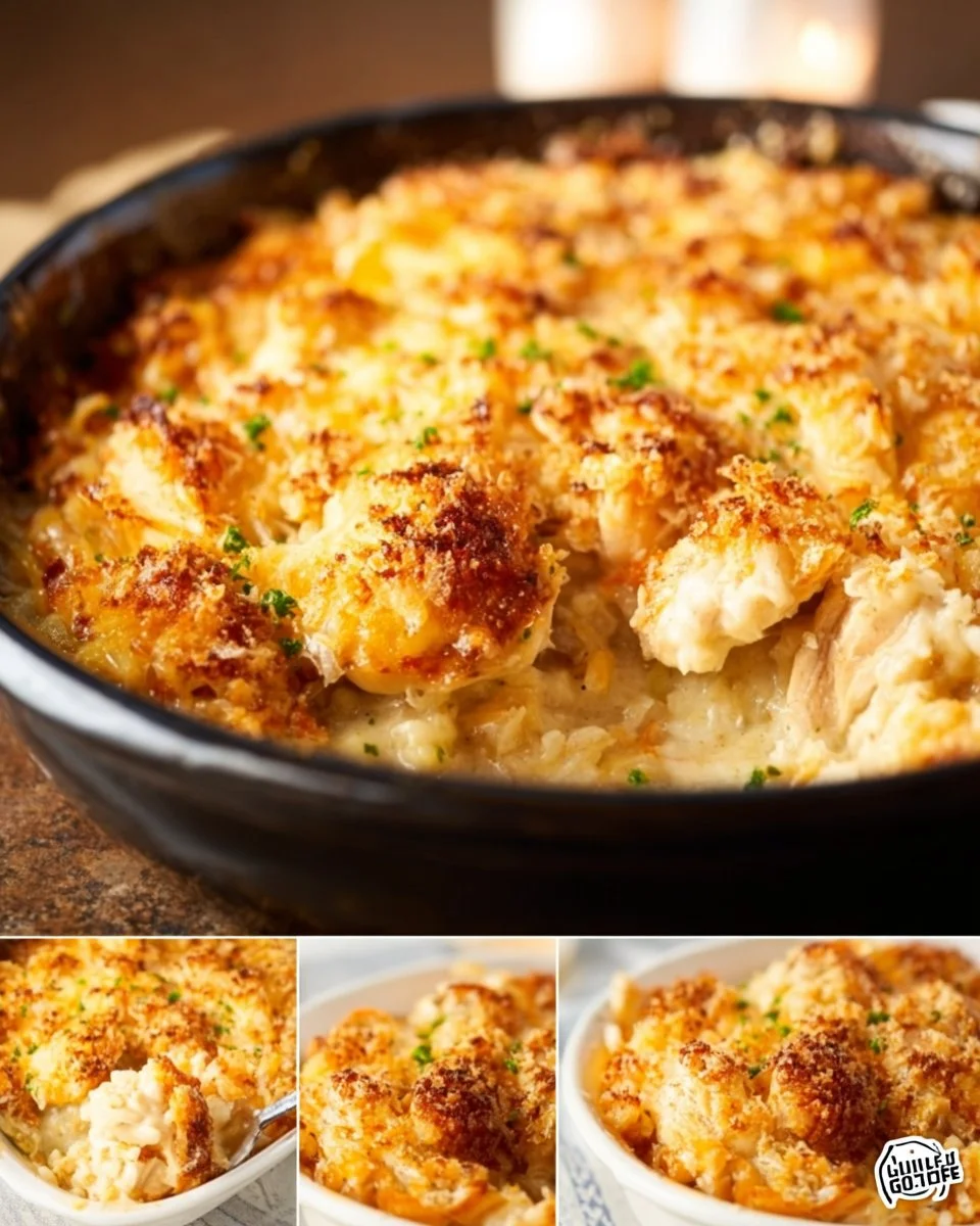 Ritz Chicken and Rice Casserole
