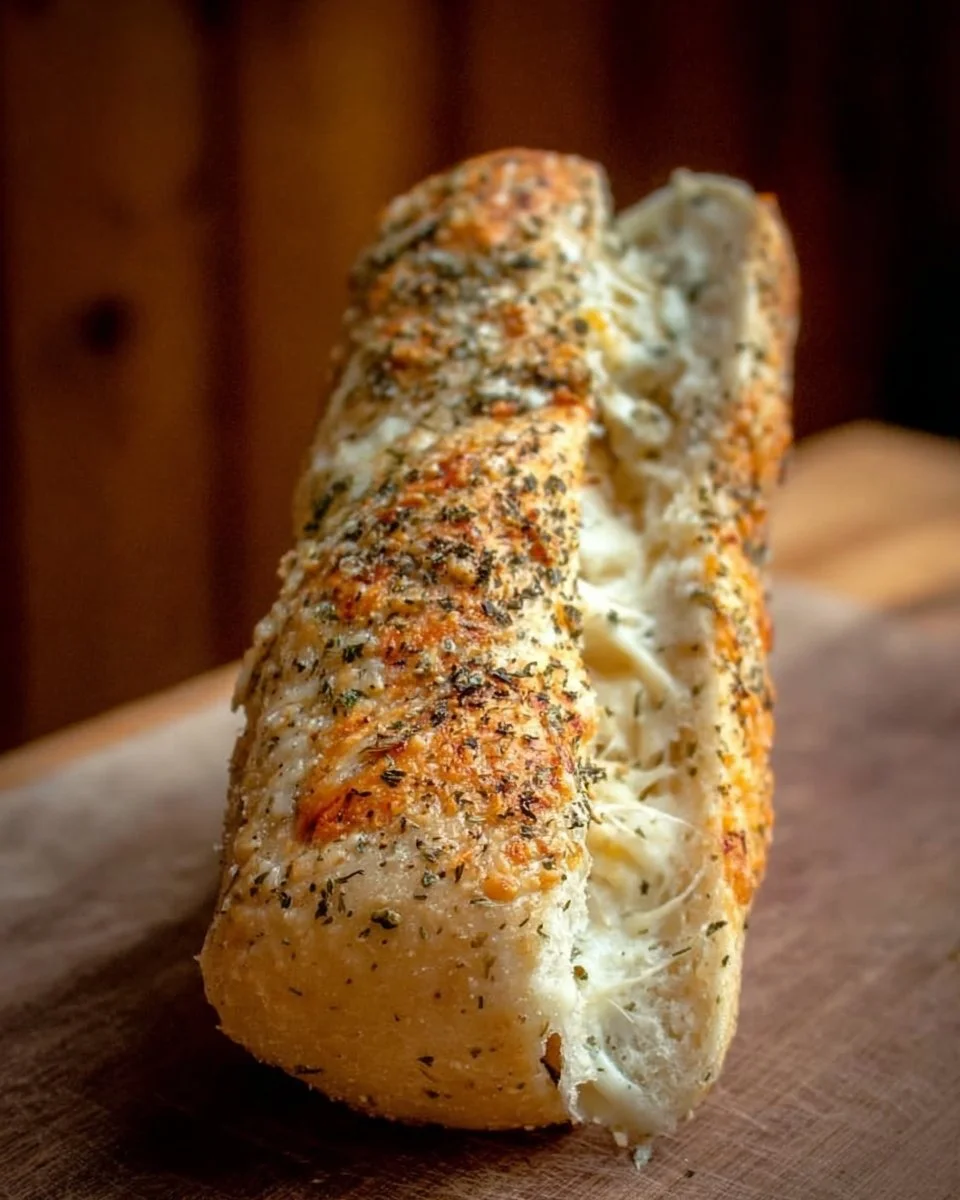 Homemade Subway bread recipe featuring Italian Herb and Cheese flavor.