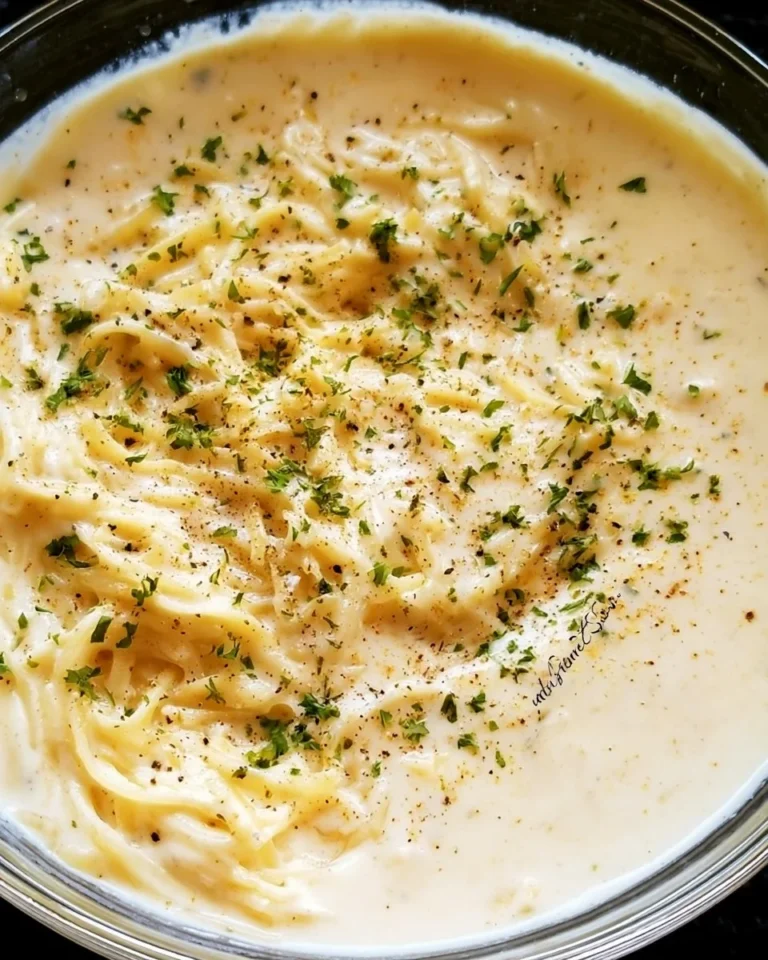 Delicious 15-minute Alfredo Magic pasta dish ready to serve