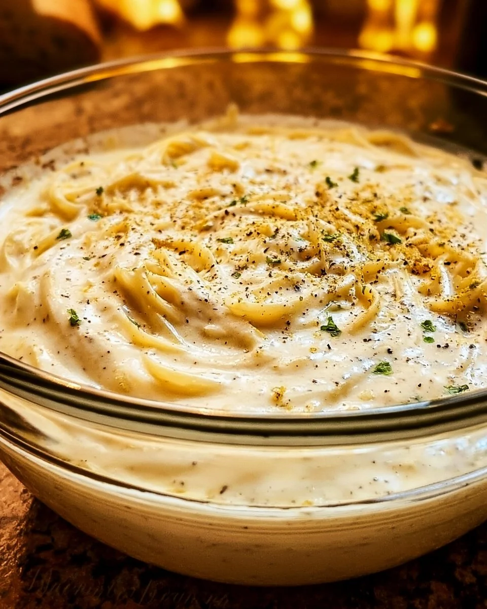 Homemade Alfredo Sauce