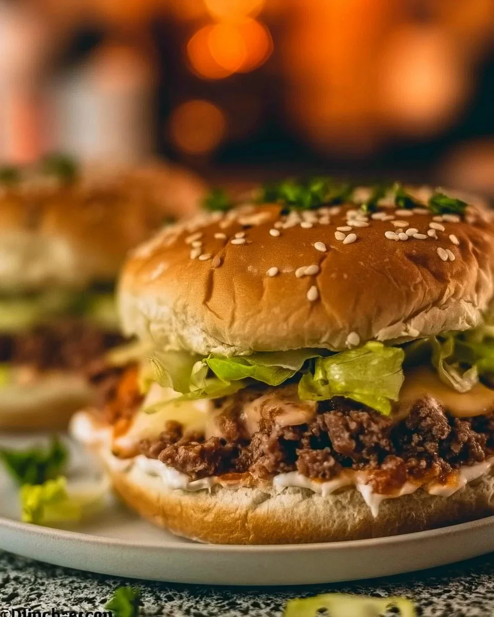 Big Mac Sloppy Joes