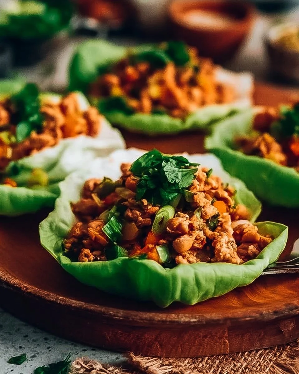 Chicken Lettuce Wraps