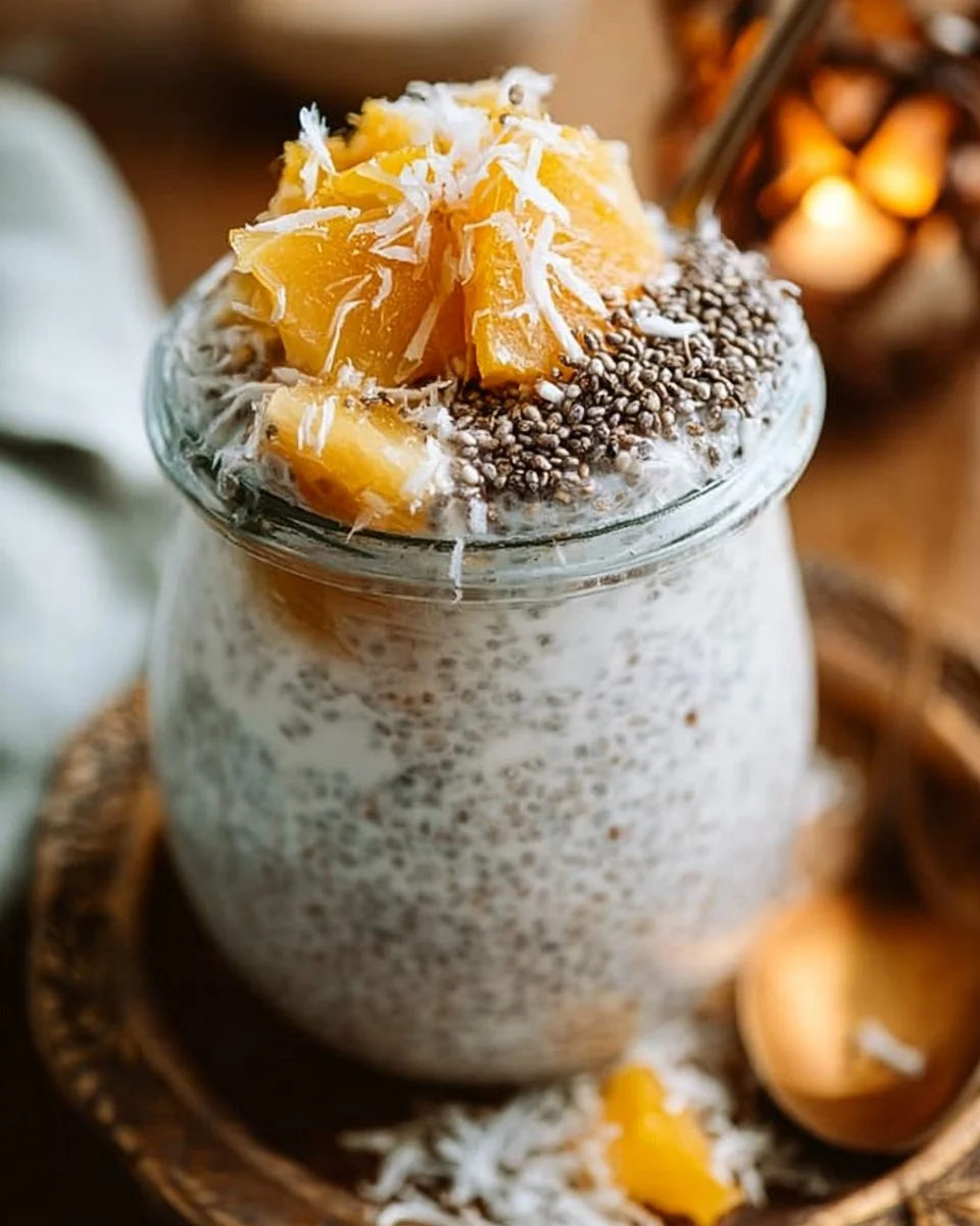 Coconut Milk Chia Seed Pudding