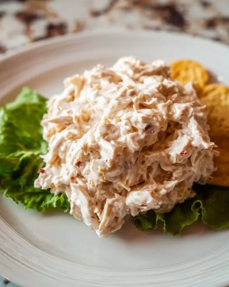 Delicious Copycat Chicken Salad Chick Barbie-Q Chicken Salad in a bowl