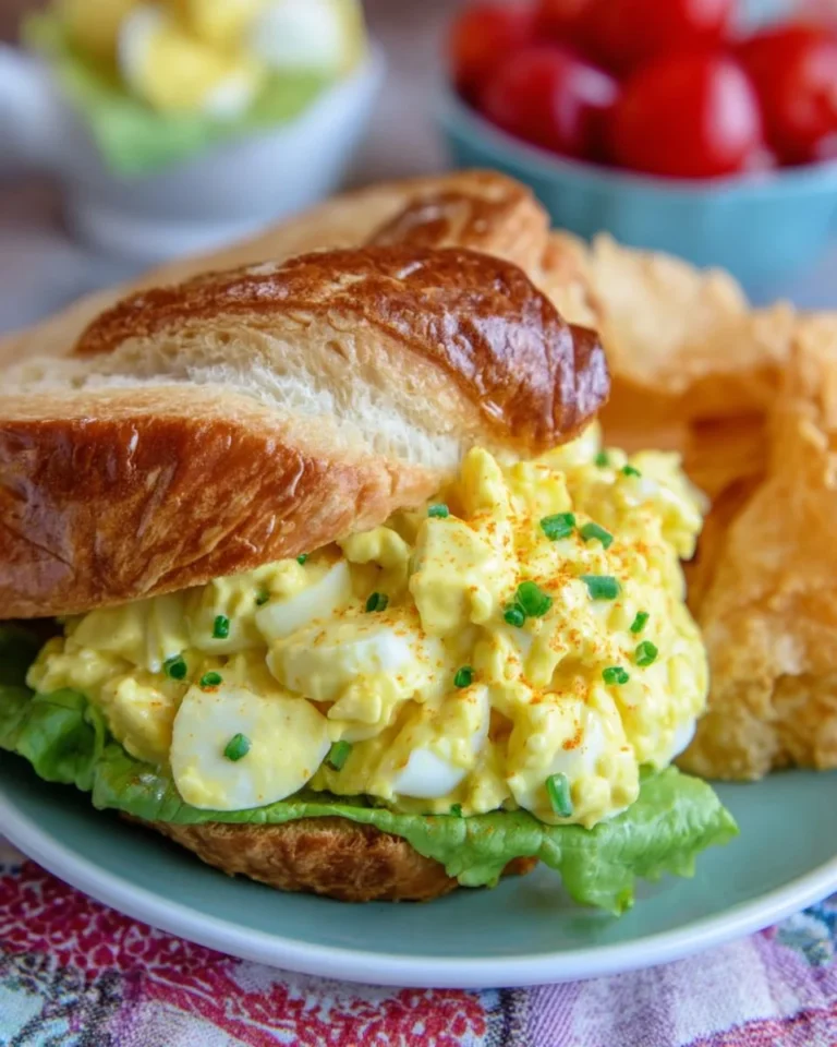 Delicious homemade egg salad inspired by Chicken Salad Chick recipe