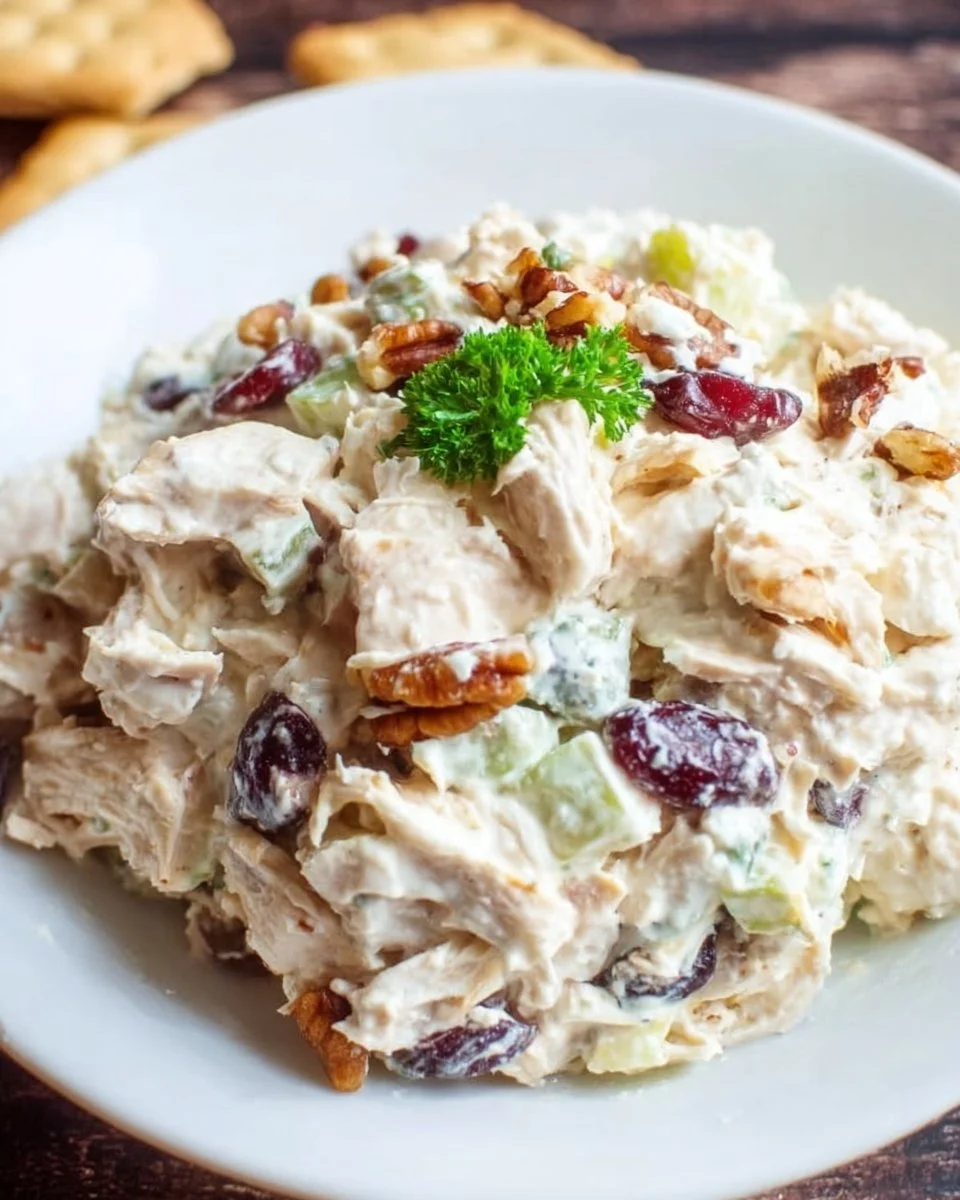 Delicious homemade Chicken Salad inspired by McAlister's recipe