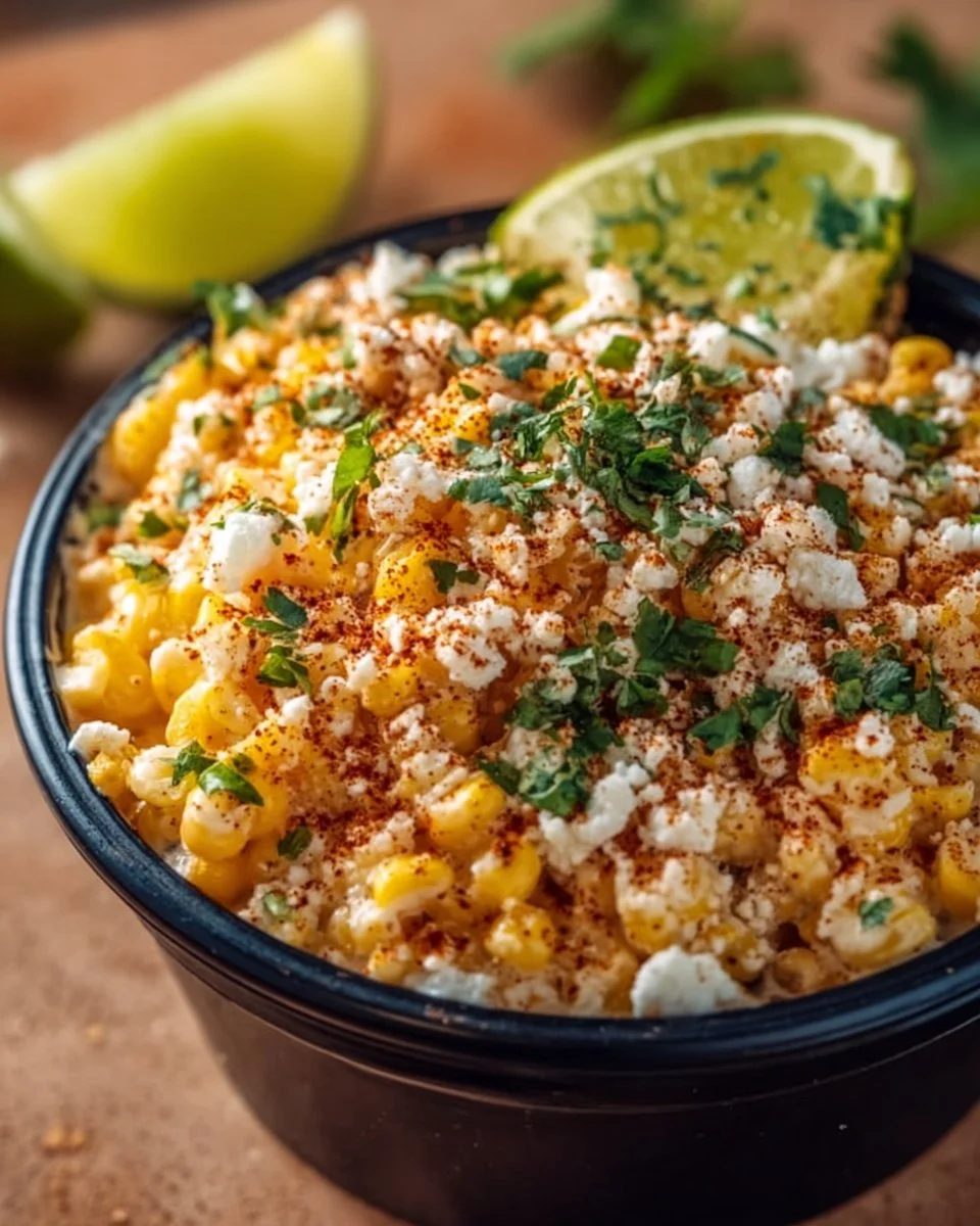 Creamy Mexican Street Corn Esquites