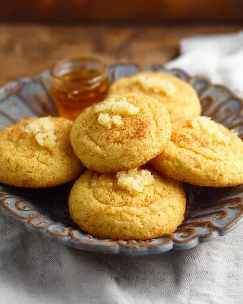 Delicious CRUMBL copycat cornbread cookies freshly baked on a cooling rack.