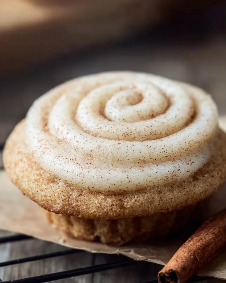 Crumbl's Snickerdoodle Cupcake Cookie