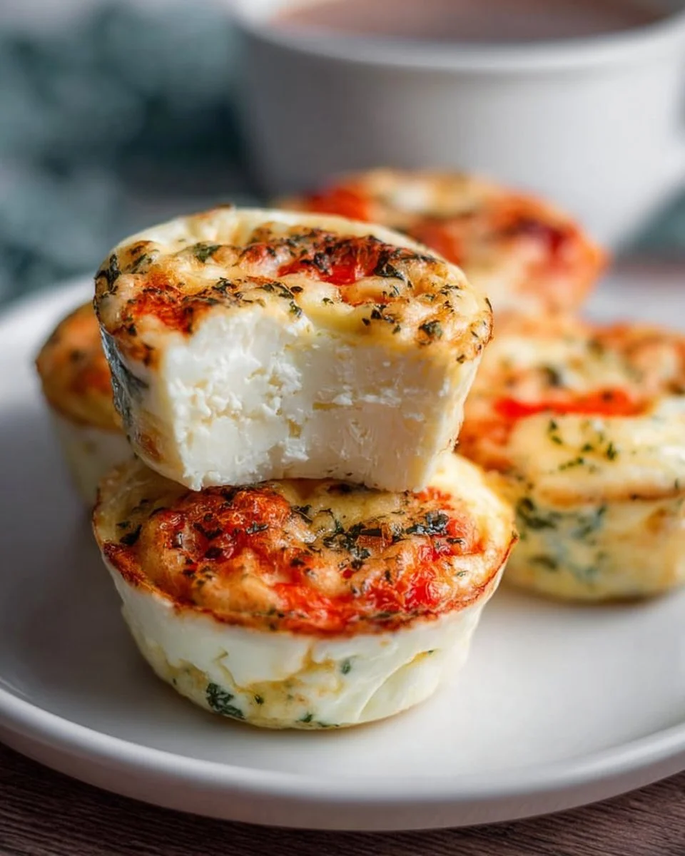 Homemade egg white bites inspired by Starbucks recipe.