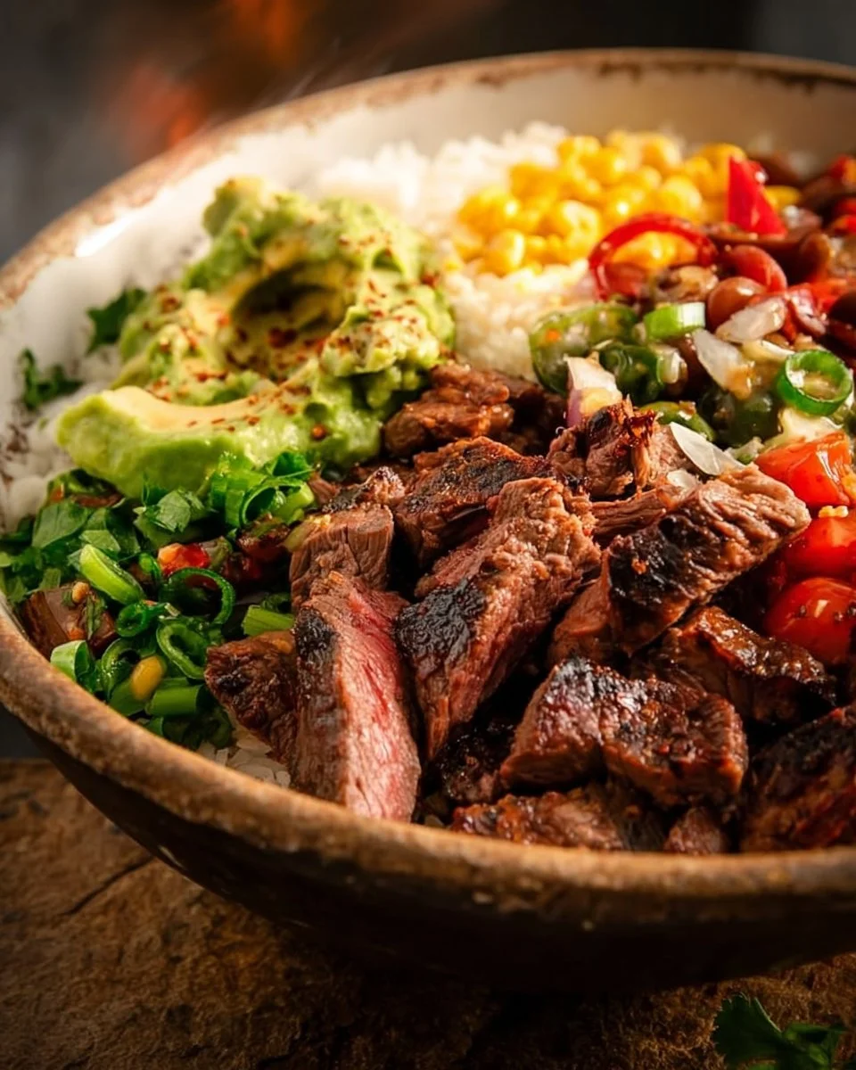 DIY Chipotle Steak Bowl