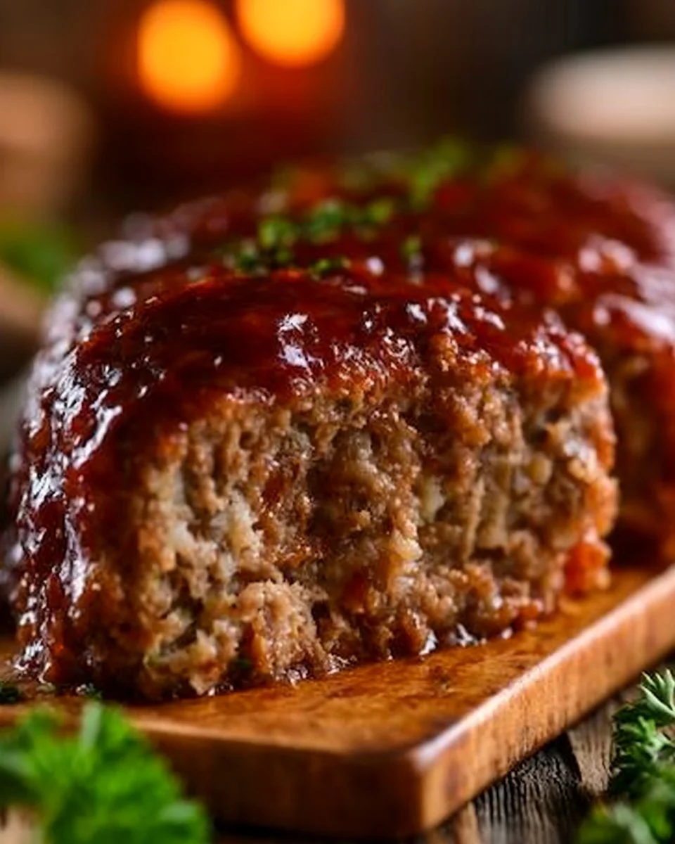 Grandma’s Glazed Meatloaf: A Delicious Family Recipe!