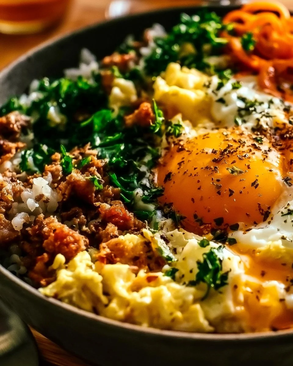 High Protein Breakfast Bowl