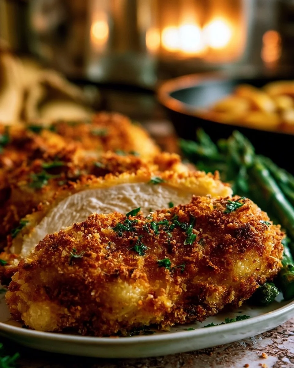 Copycat Longhorn Parmesan Crusted Chicken