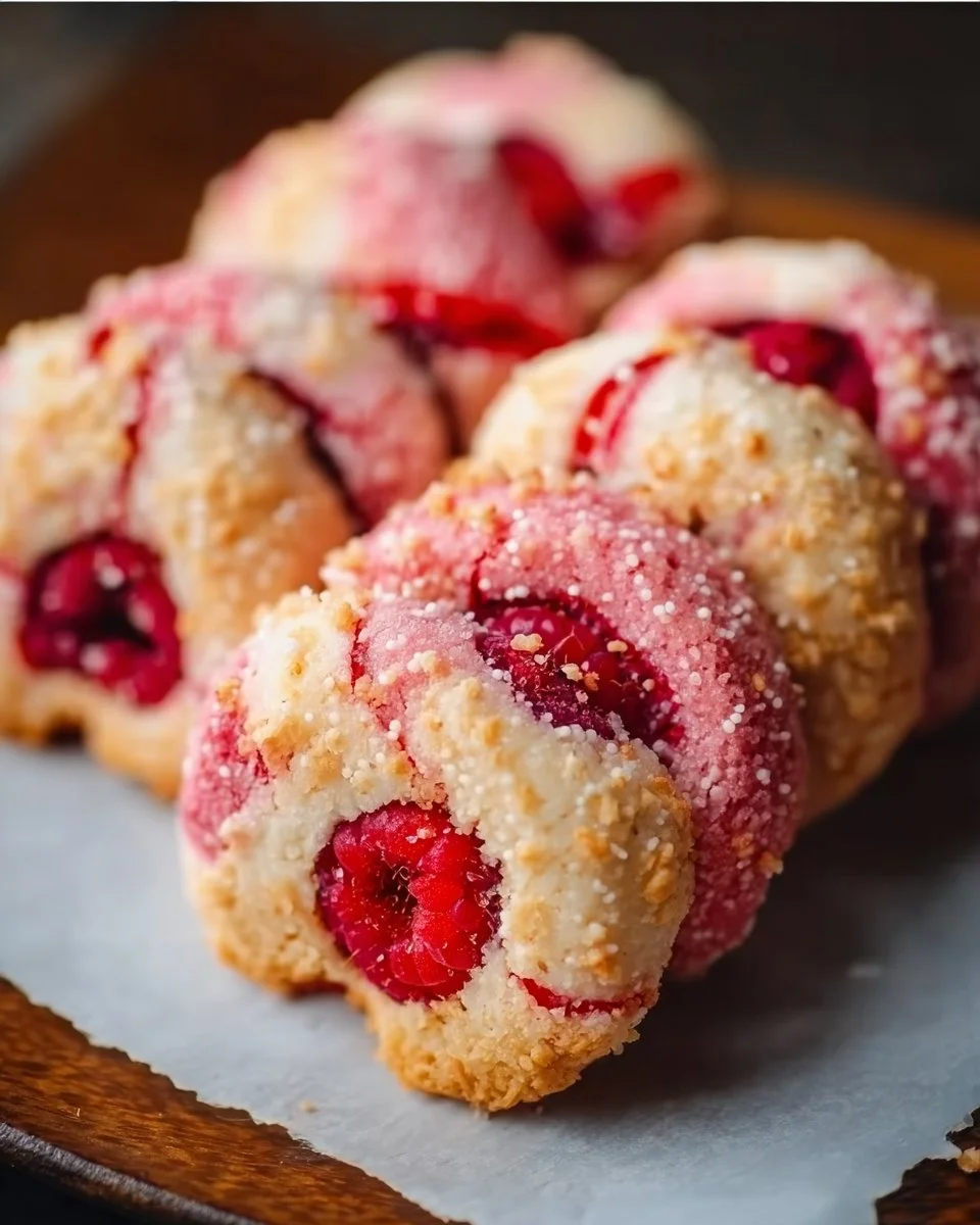 Mouthwatering Raspberry Cookies