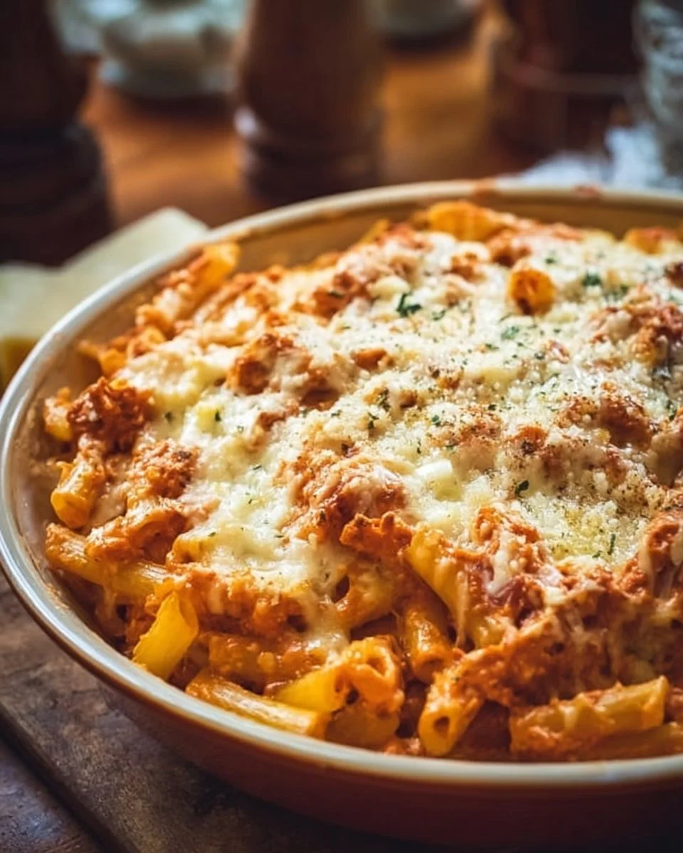Olive Garden Five Cheese Ziti Baked Copycat