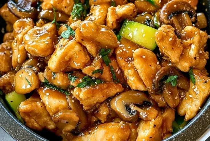 Panda Express Mushroom Chicken Copycat