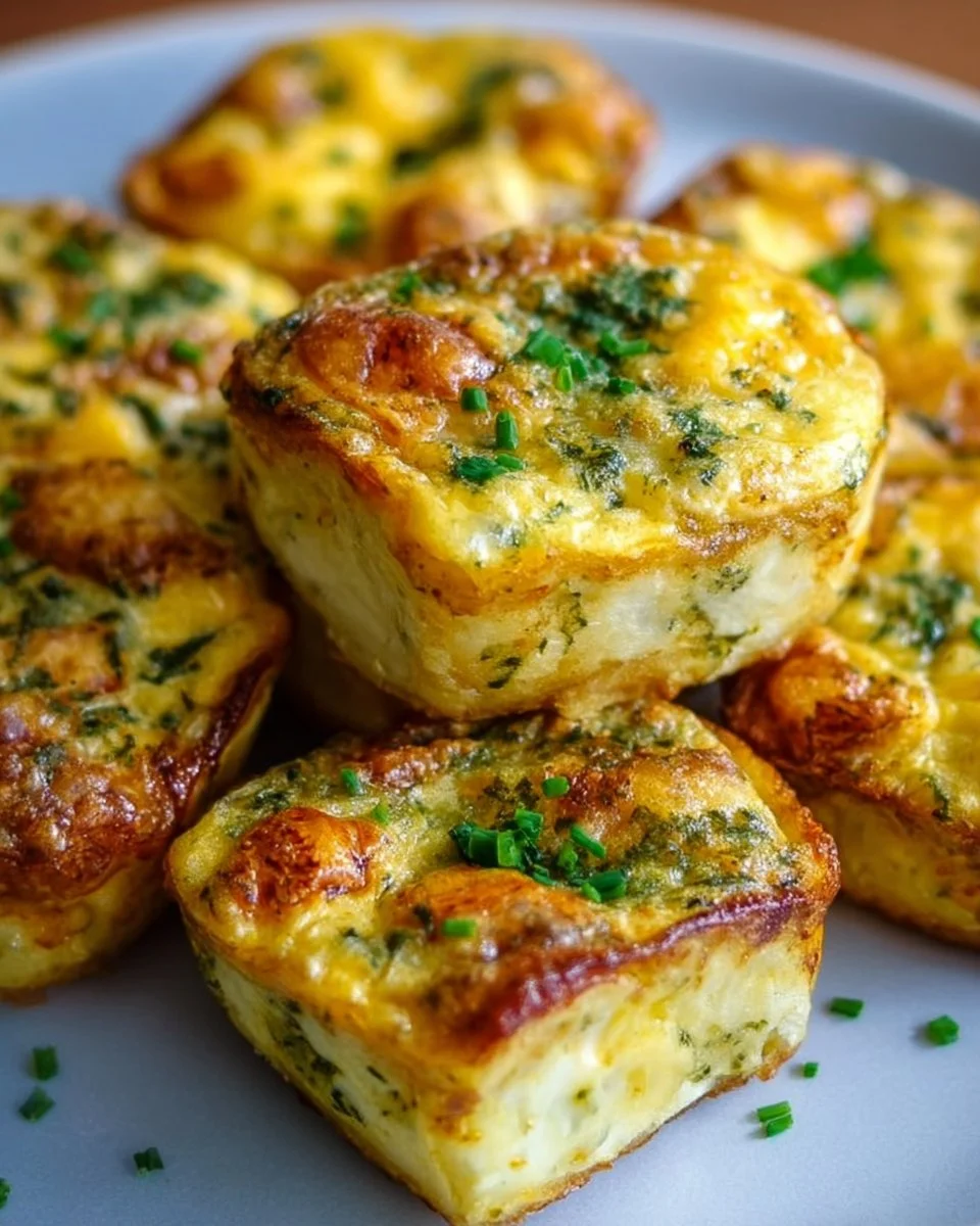 Potato Chive Egg Bites - a healthy and flavorful breakfast option