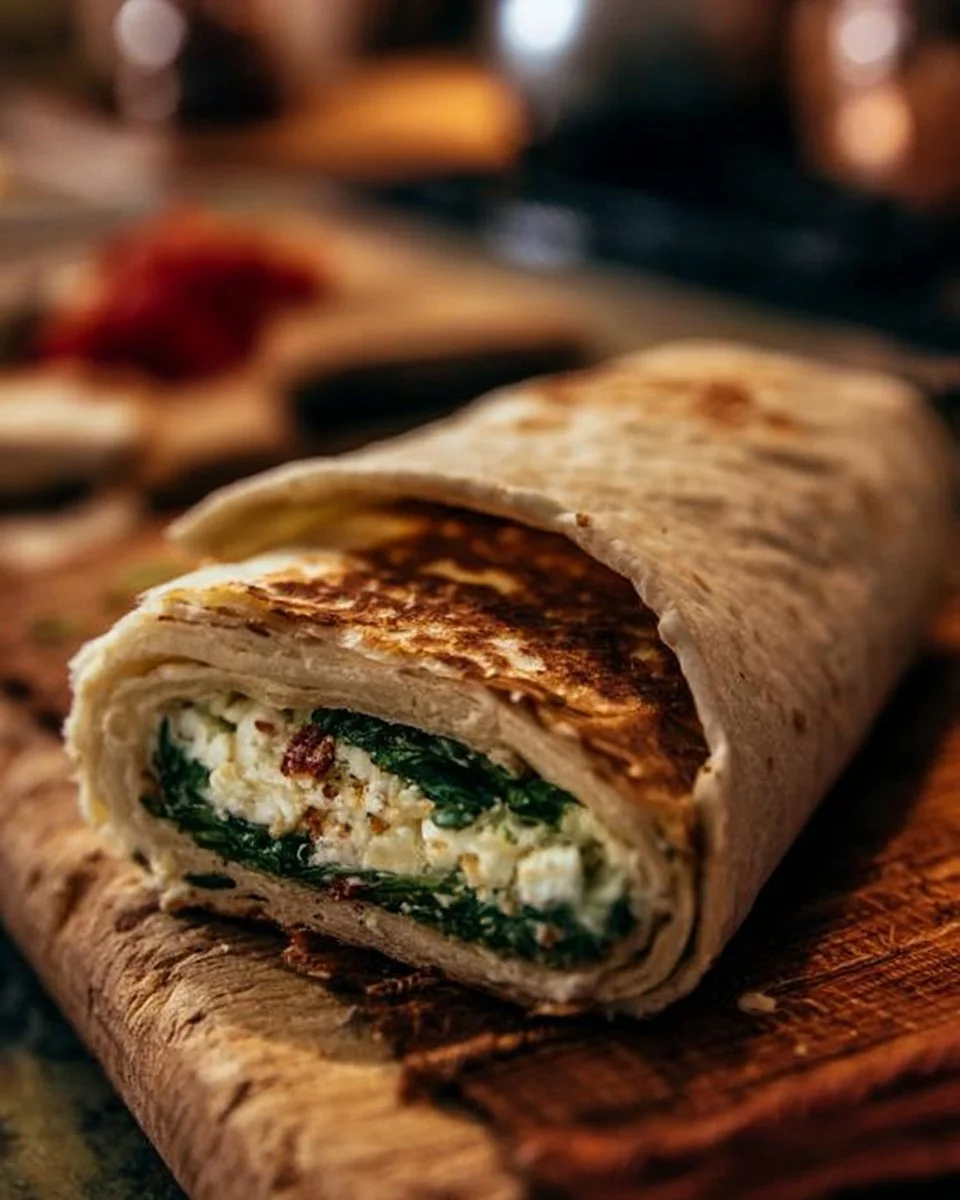Spinach Feta Wrap