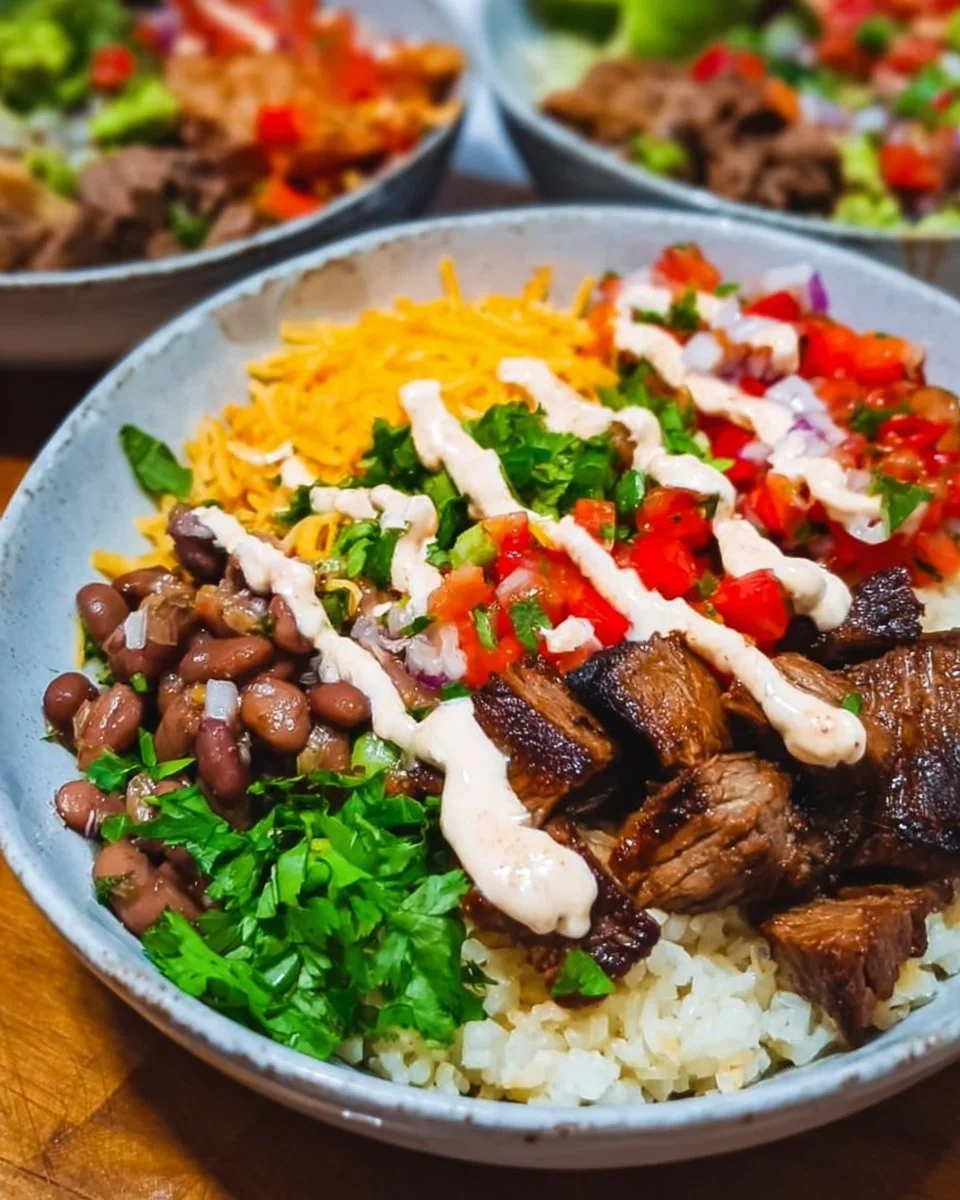Steak Burrito Bowls