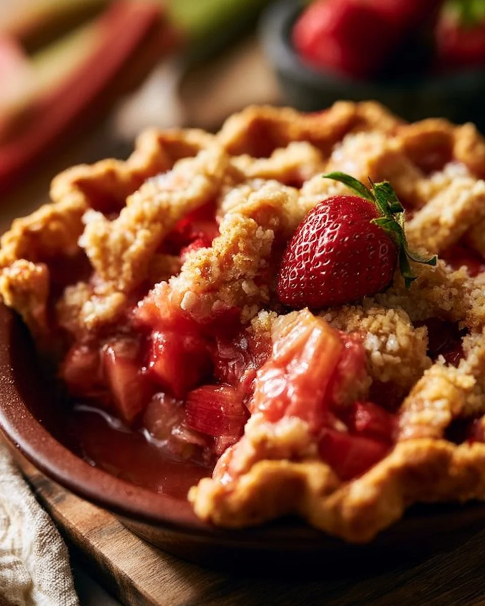 The Best Strawberry Rhubarb Pie