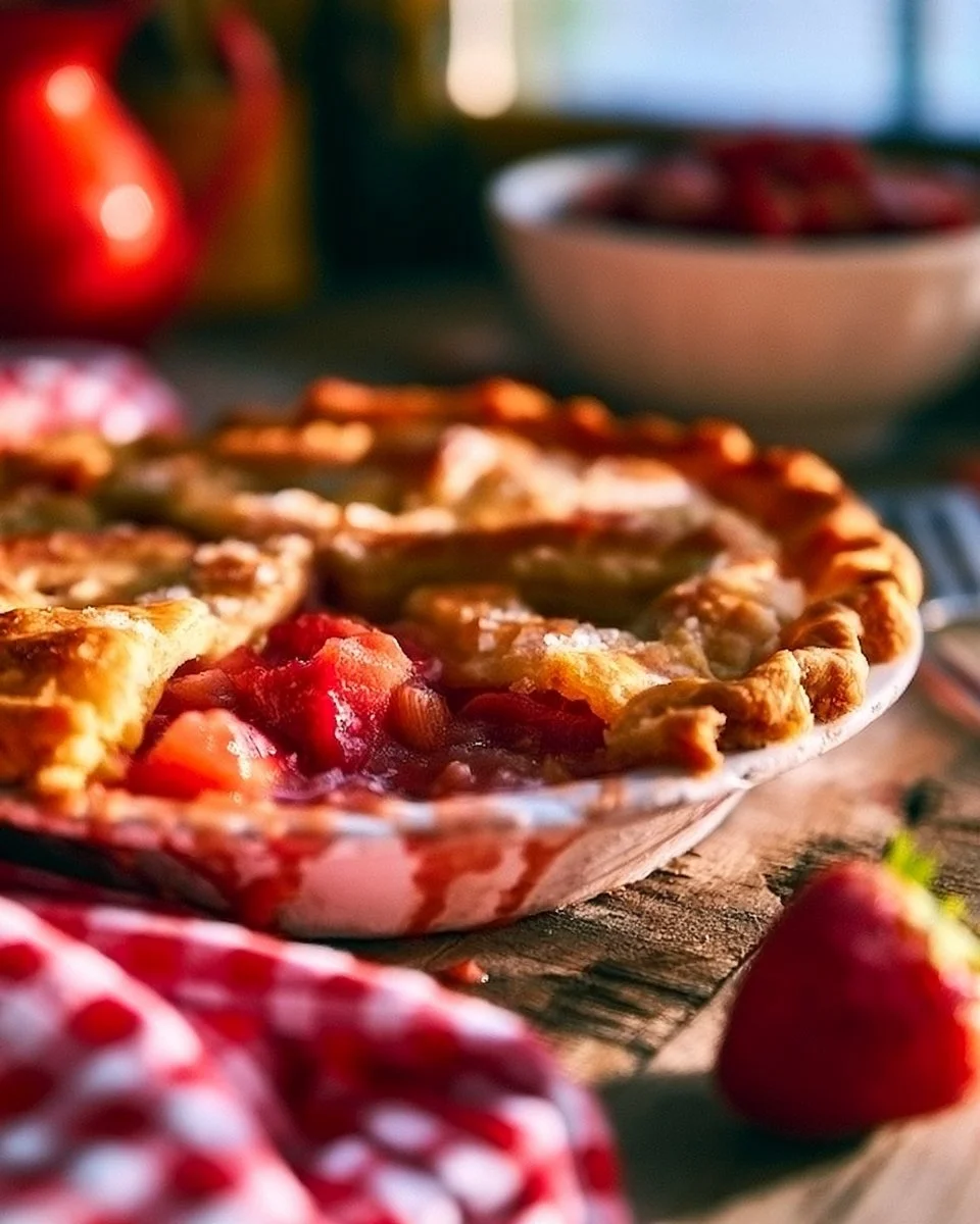 Strawberry Rhubarb Pie