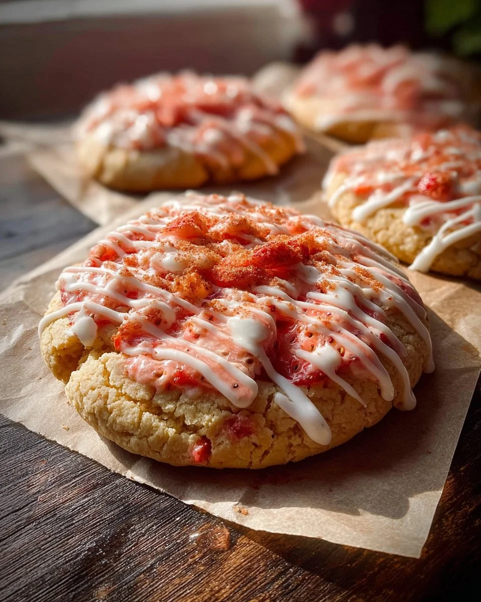 Strawberry Shortcake Cookie