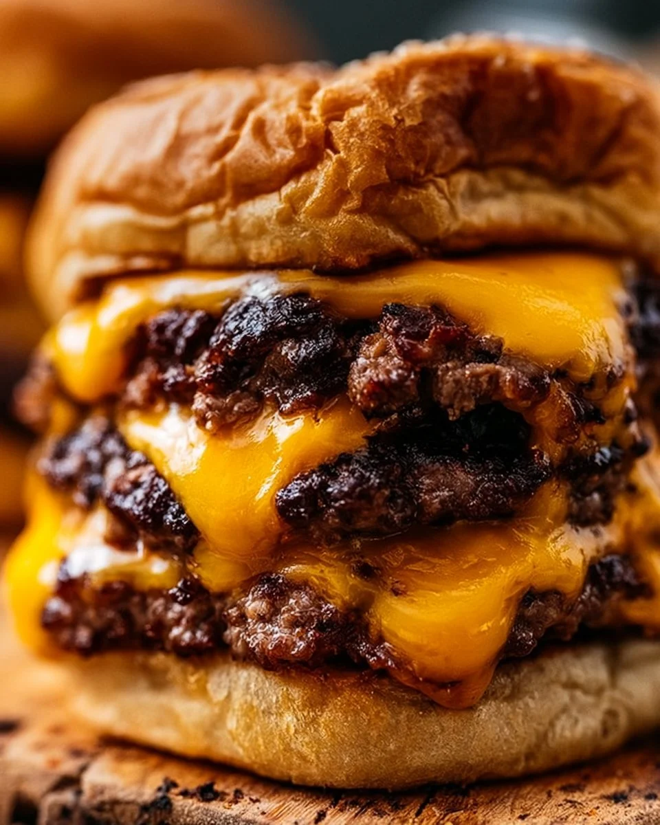 Smash Burger Recipe: The Ultimate Crispy Diner-Style Double Cheeseburger