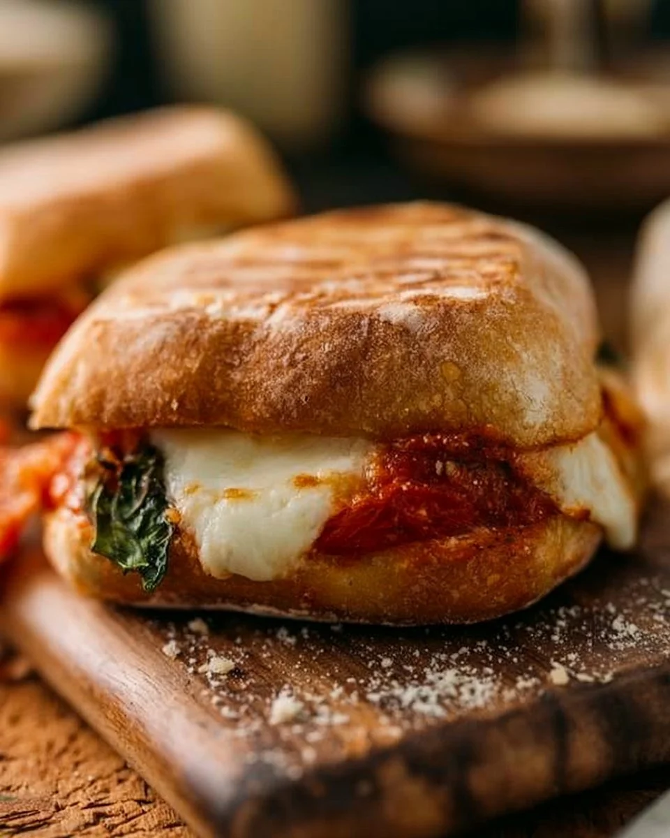 Starbucks Copycat Roasted Tomato Mozzarella Panini