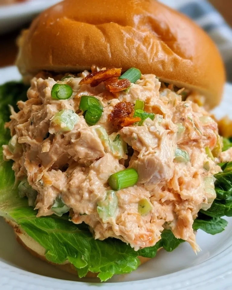 Buffalo Barclay Copycat Chicken Salad Chick recipe with ingredients and serving suggestions